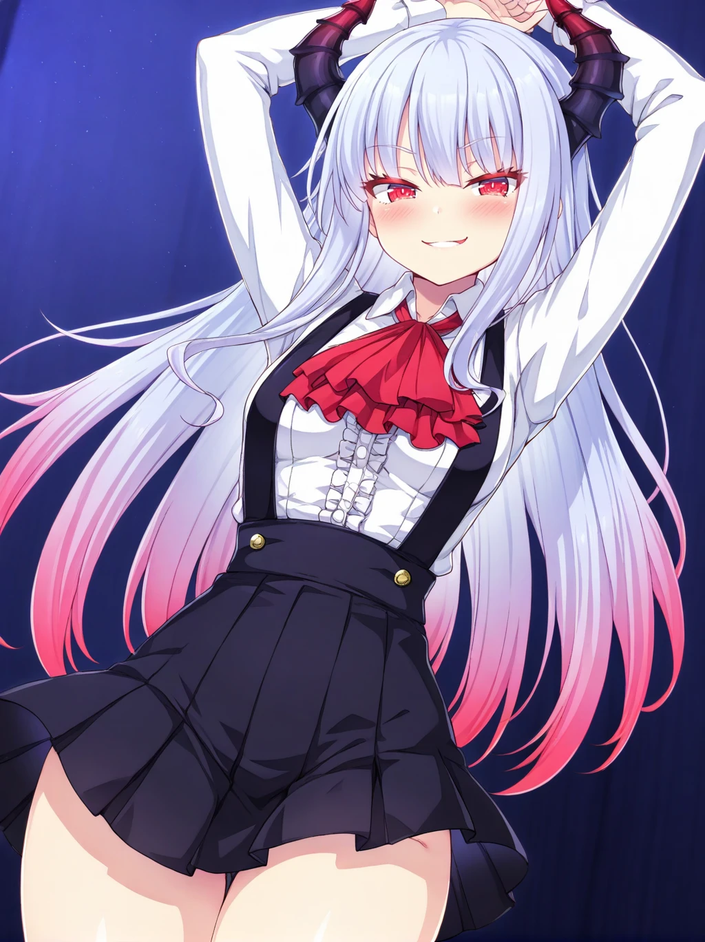 One Girl, Year of the Fox, Shiroko, Blue Archive, tie, love me, naive, Anime Style
