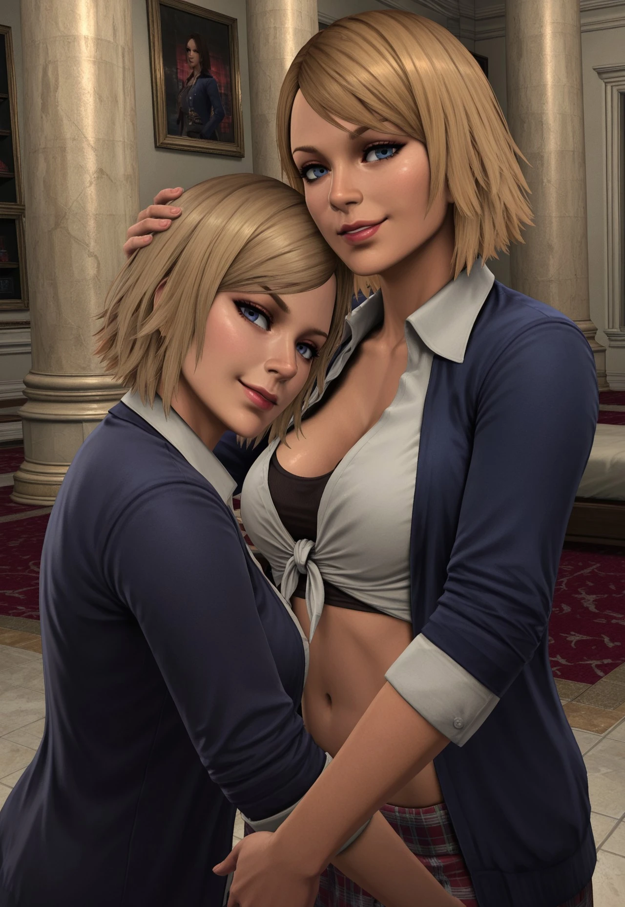 Holsom Twins (Duke Nukem Forever) Illustrious/Pony V1 pony