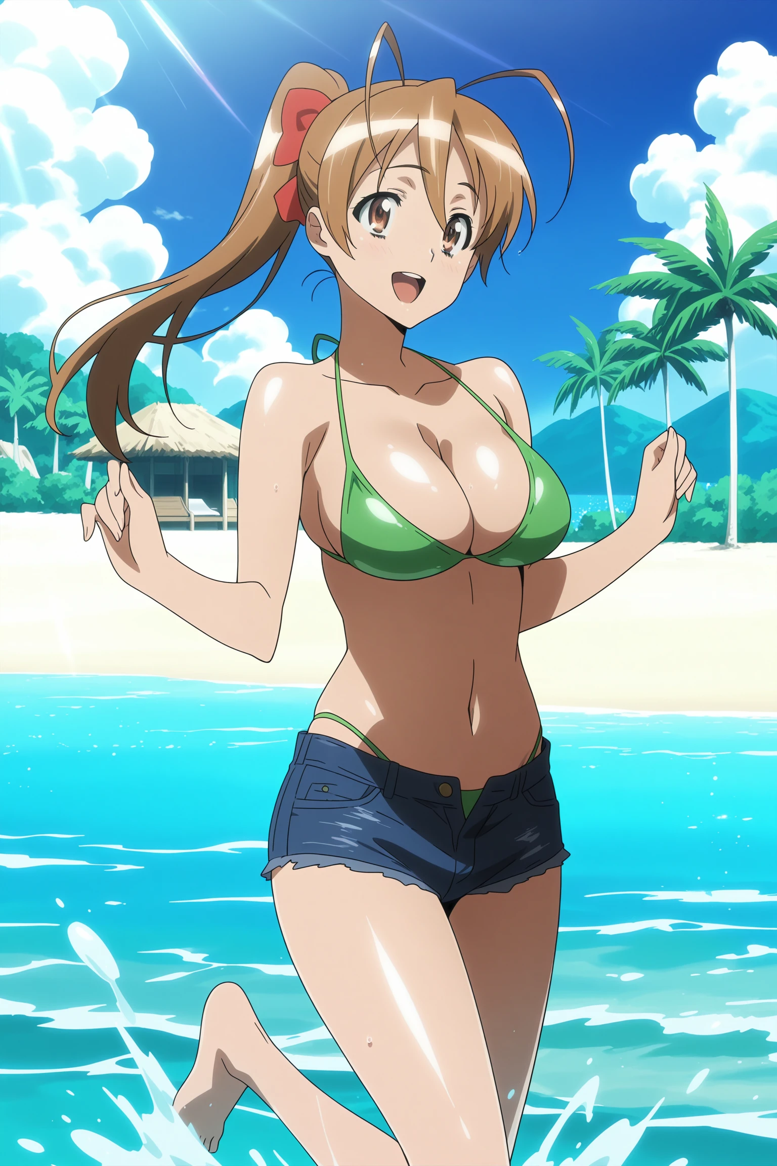 Highschool of the Dead: All 4 of the Heroines - Commission!