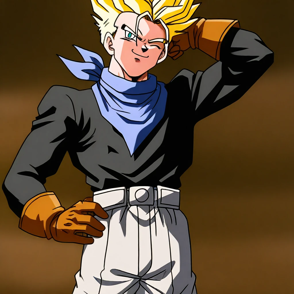 Super Saiyan Trunks - Dragon Ball GT - Illustrious V1