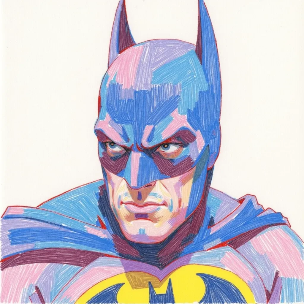 p3ncolor - colored pencil portrait flux v1.0