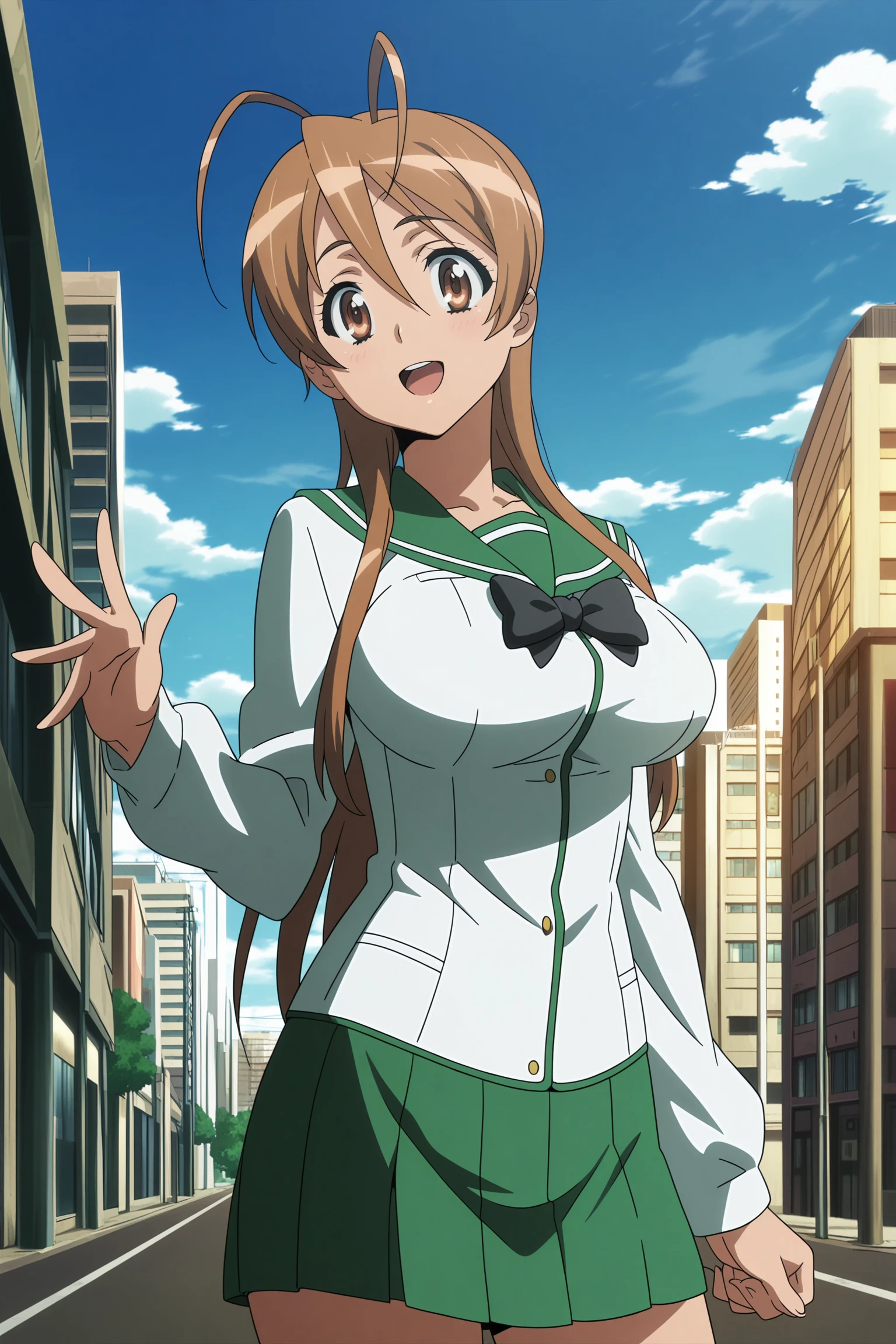 Highschool of the Dead: All 4 of the Heroines - Commission!