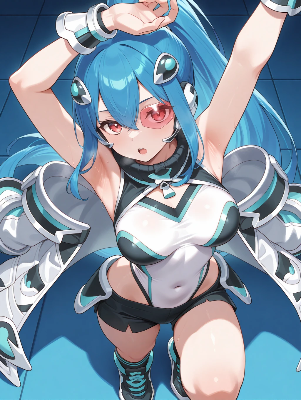 flat shows her beautiful vagina and tits