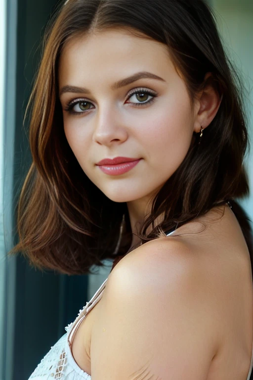Katie Holmes, 25 ans, delicate, poudre de contour, sexy, spiderman cosplay, intricate details, French touch, cheveux de longueur moyenne, cheveux blonds, yeux bleus comme le cristal, bonne couverture, de nuit, urban lighting, sur le toit building, skin details, pores de la peau, sexy, Appareil photo numérique Kodak Smile 10MP, tendance on Behance, HD.