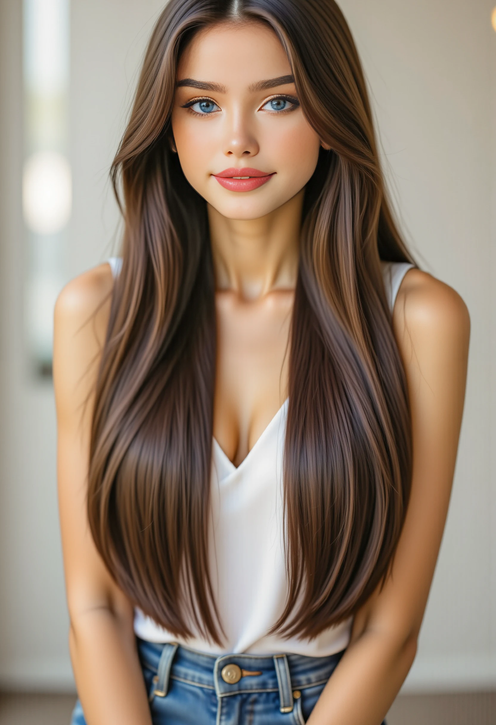 Straight hair for Flux Straight hairstyles.V1