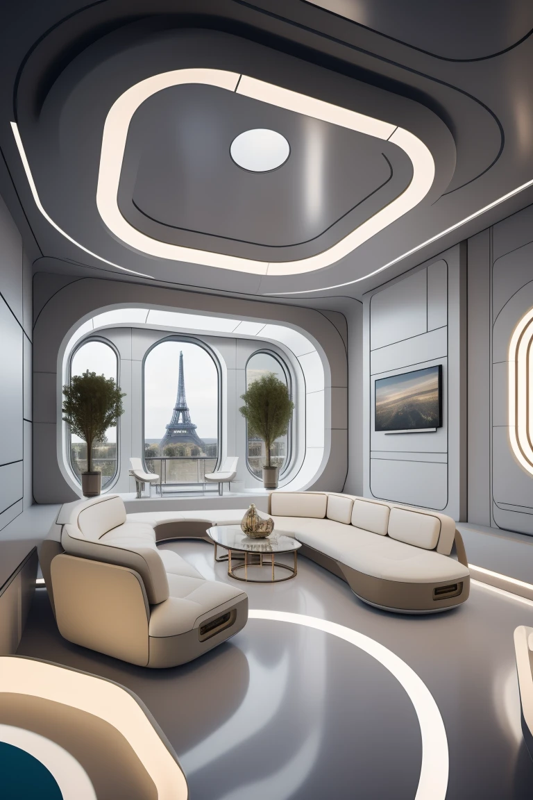 <lora:JJsScifiStyle:1> , ((scifi style)),realistic, masterpiece, best quality,tv , ceiling light,sofa table, chair, window, lamp, bed, center composition ., architecture photography, striking structures, clean lines, geometric shapes, dramatic angles, play of light and shadow, capturing architectural details, showcasing design elements, evoking mood, professional lighting, precise compositions, emphasizing scale and proportion, creating depth, architectural storytelling, capturing iconic landmarks, immersive experience