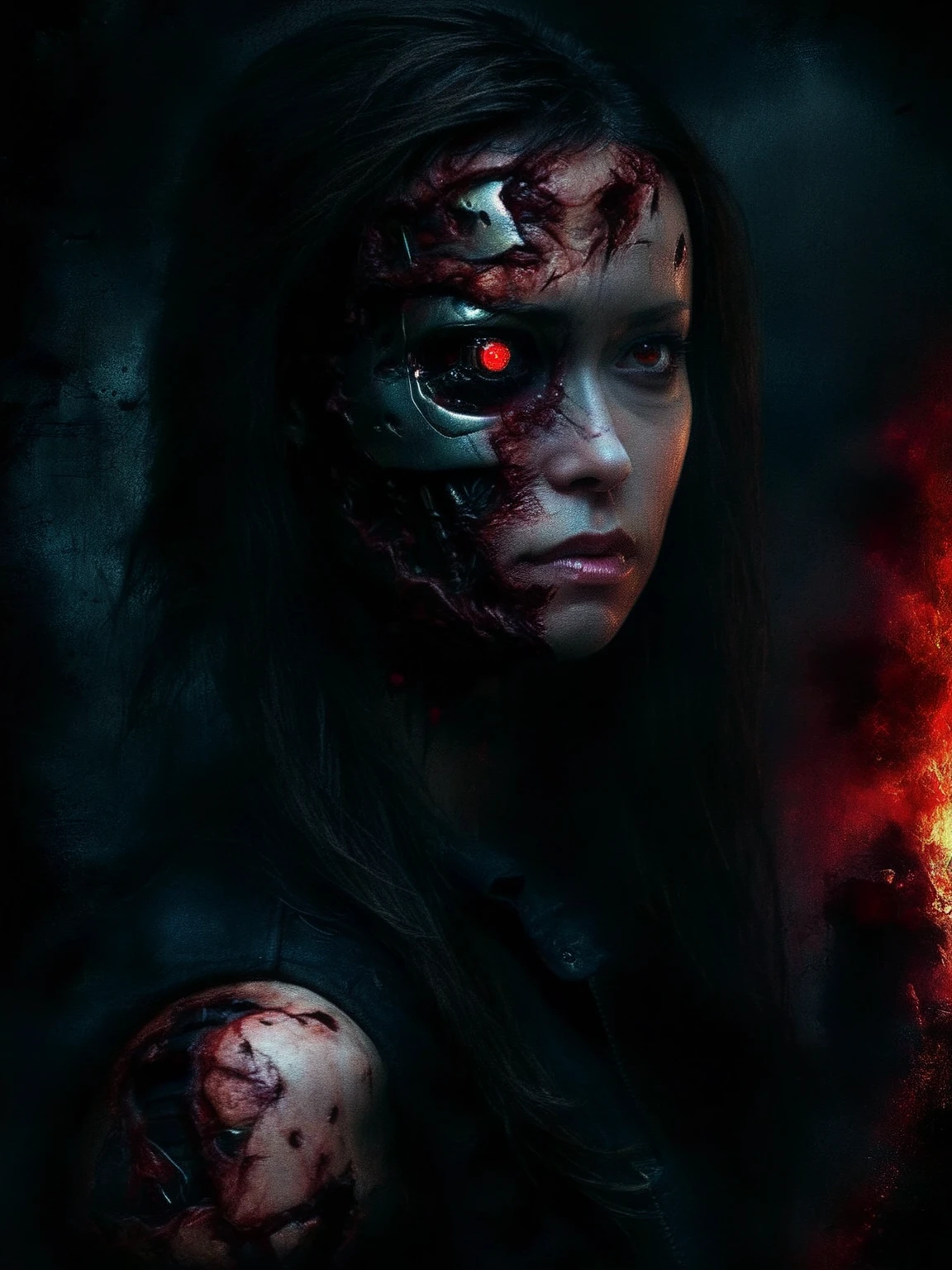 <lora:dmgfcend_v2_ec:0.8>,a smgl woman,damaged face,red eye,damaged body,
<lora:smgl _v1_ec:0.95>,smgl woman,