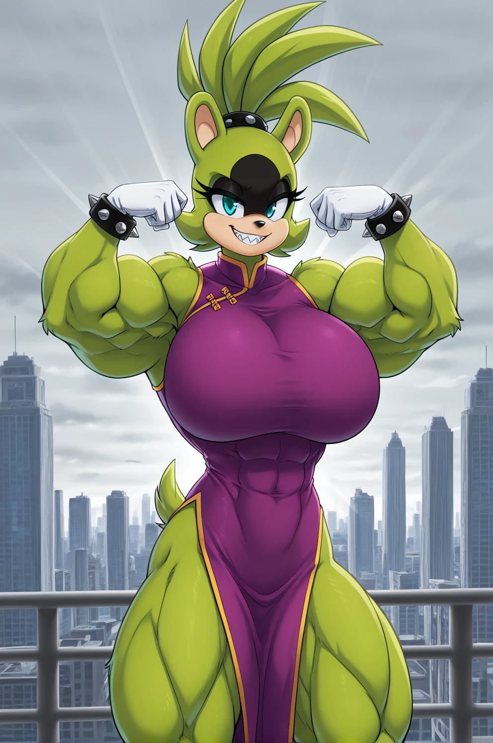 Ilustrious-Sonic Characters- IL-Surge The Tenrec