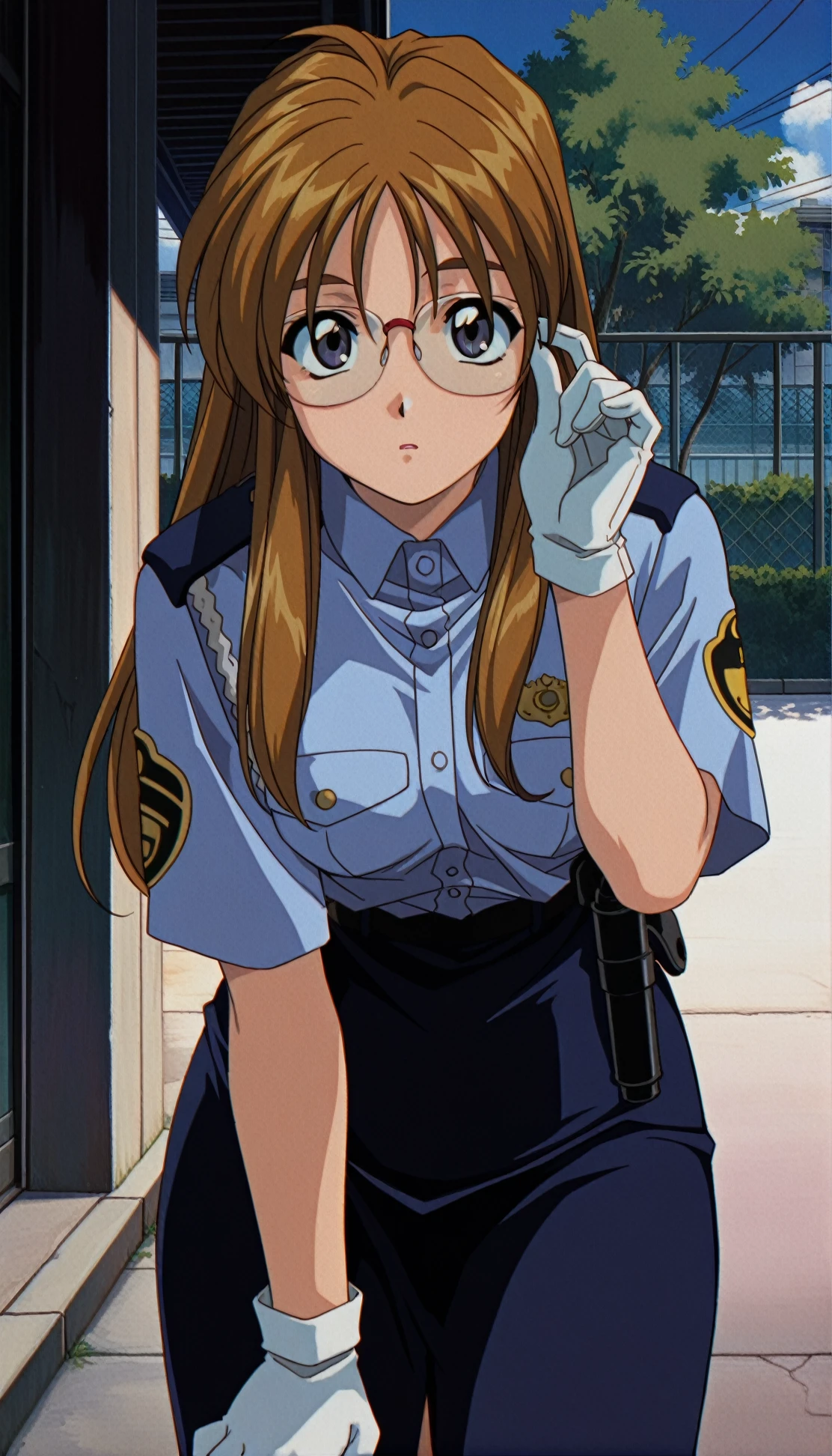 【Illustrious / Pony】二阶堂頼子_Nikaido Yoriko_逮捕令_You're Under Arrest_逮捕しちゃうぞ Illustrious