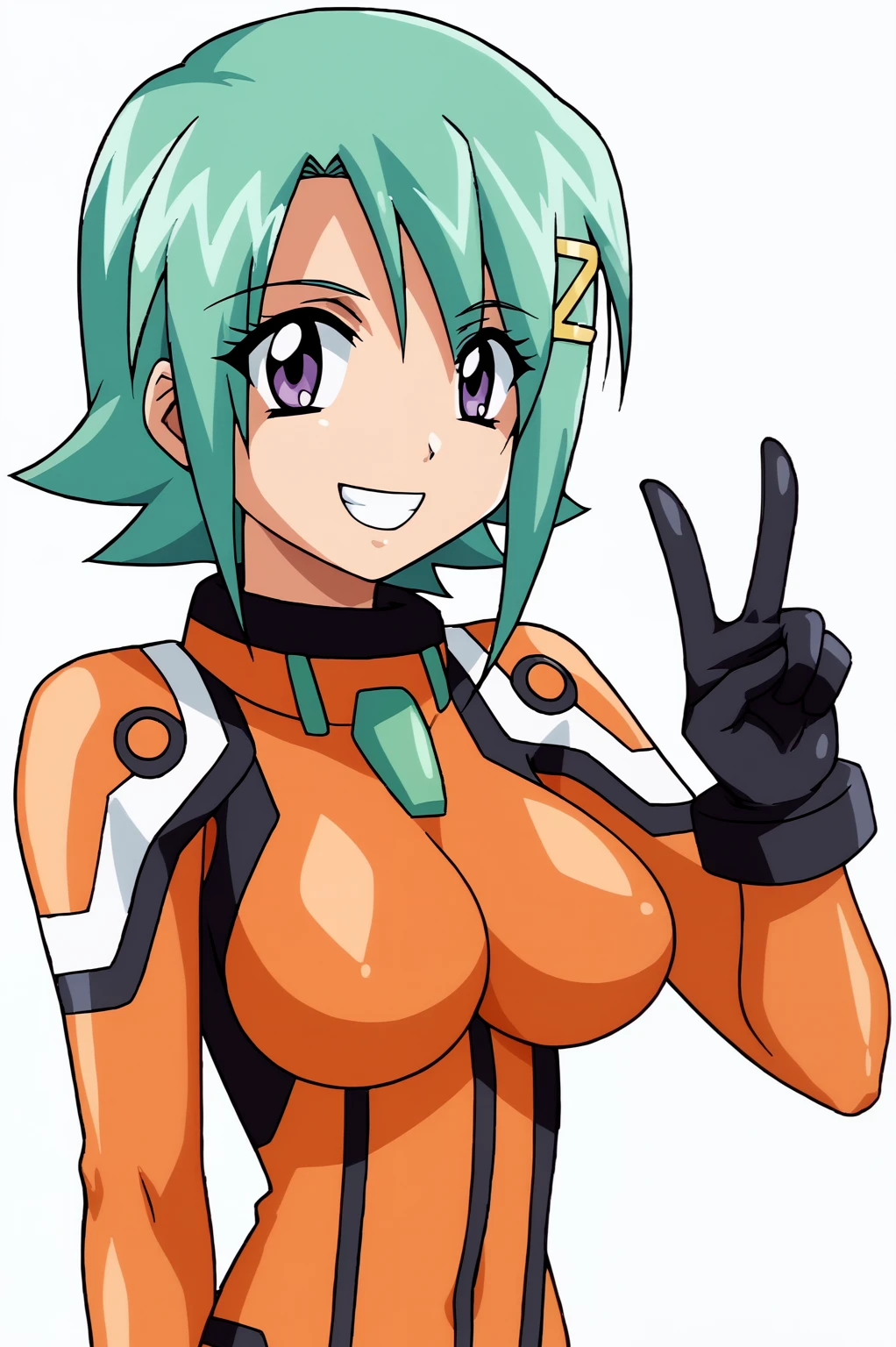solo, cowboy shot, <lora:ProbablyNoon Style Lora:0.85> ProbablyNoon, <lora:hadou_nejire:0.9> aanejire, hair horns, drill hair, long hair, large breasts, superhero, bodysuit, blue bodysuit, skin tight, gloves, yellow gloves, covered navel, thigh strap, boots,, ultra detailed, masterpiece, best quality, aesthetic, detailed,