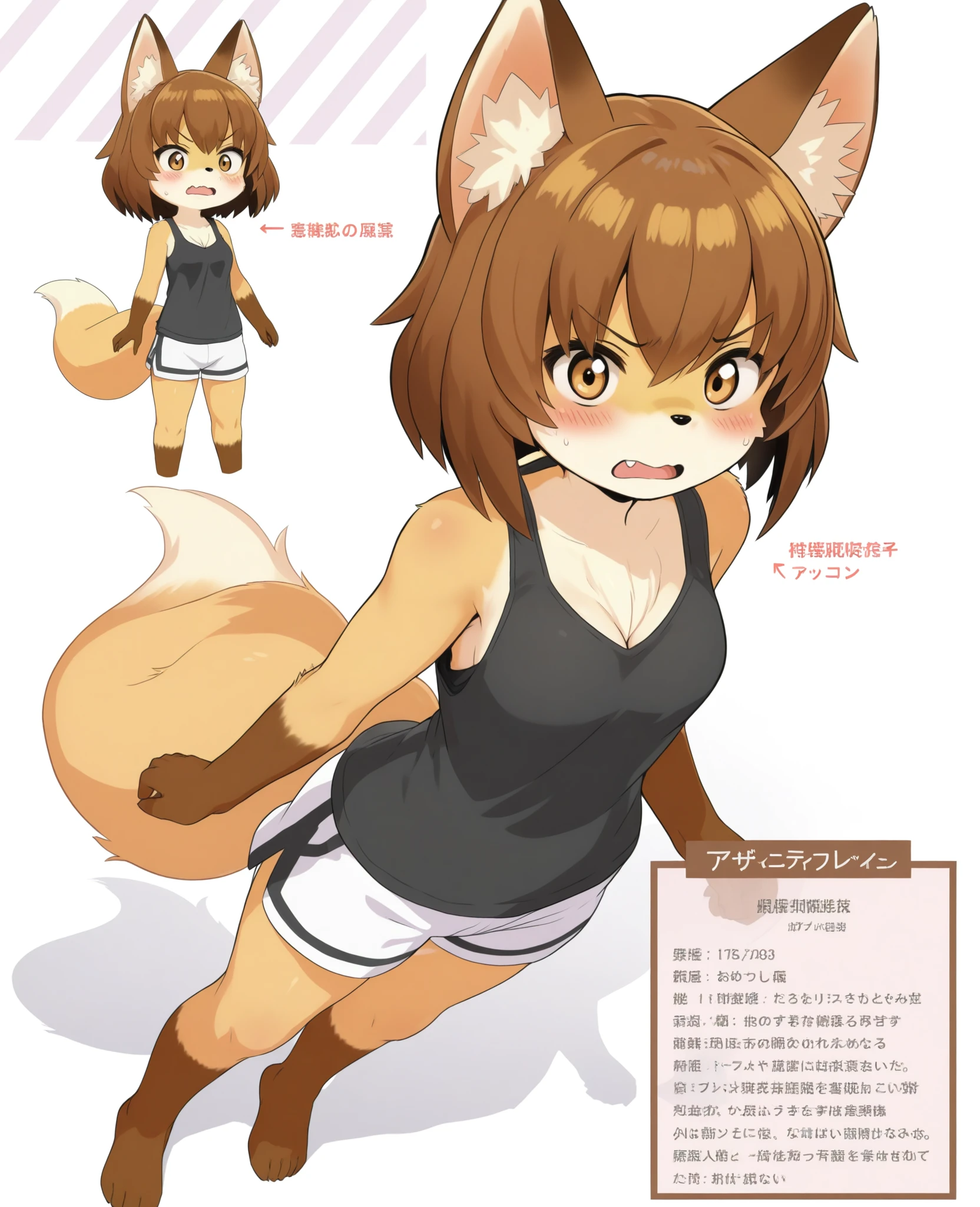Tsundere Fox Girl LoRA [Illustrious, Pony] Illustrious v1.0
