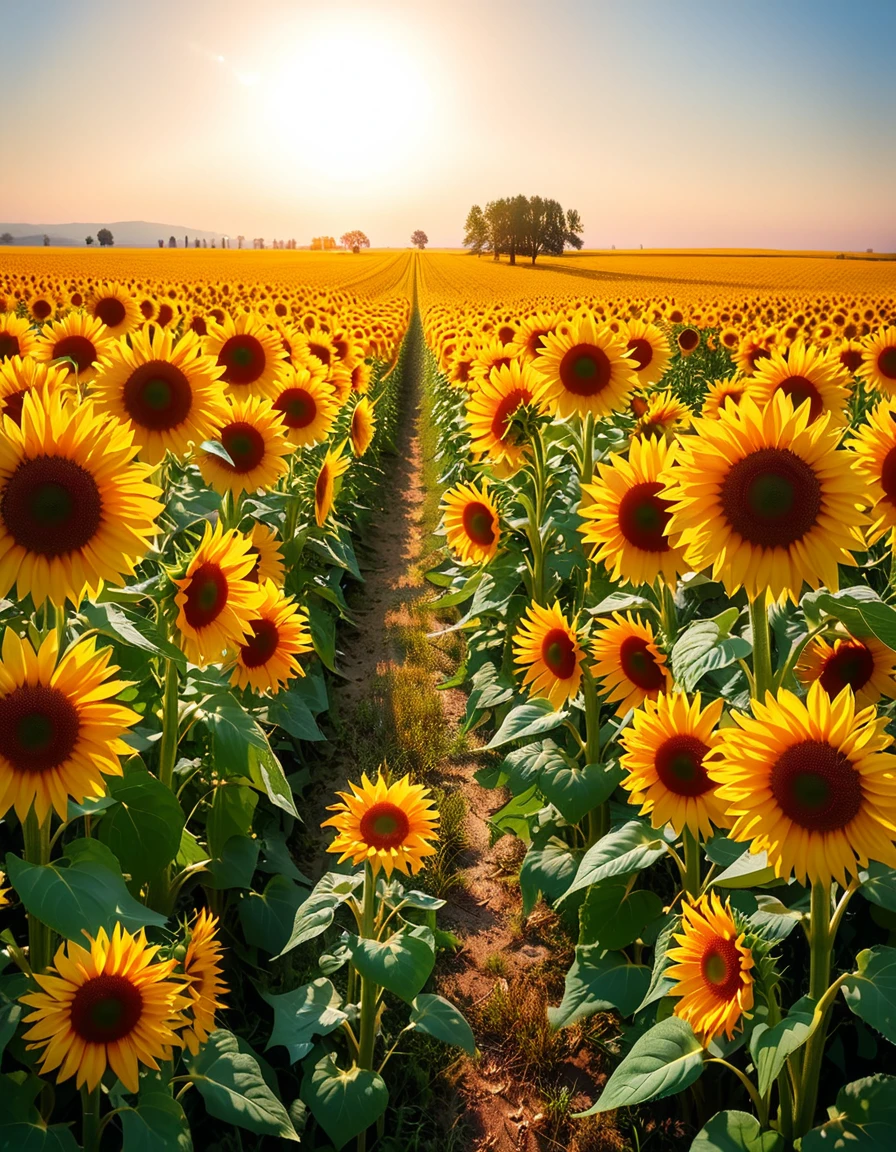 sunflower field background v1.0