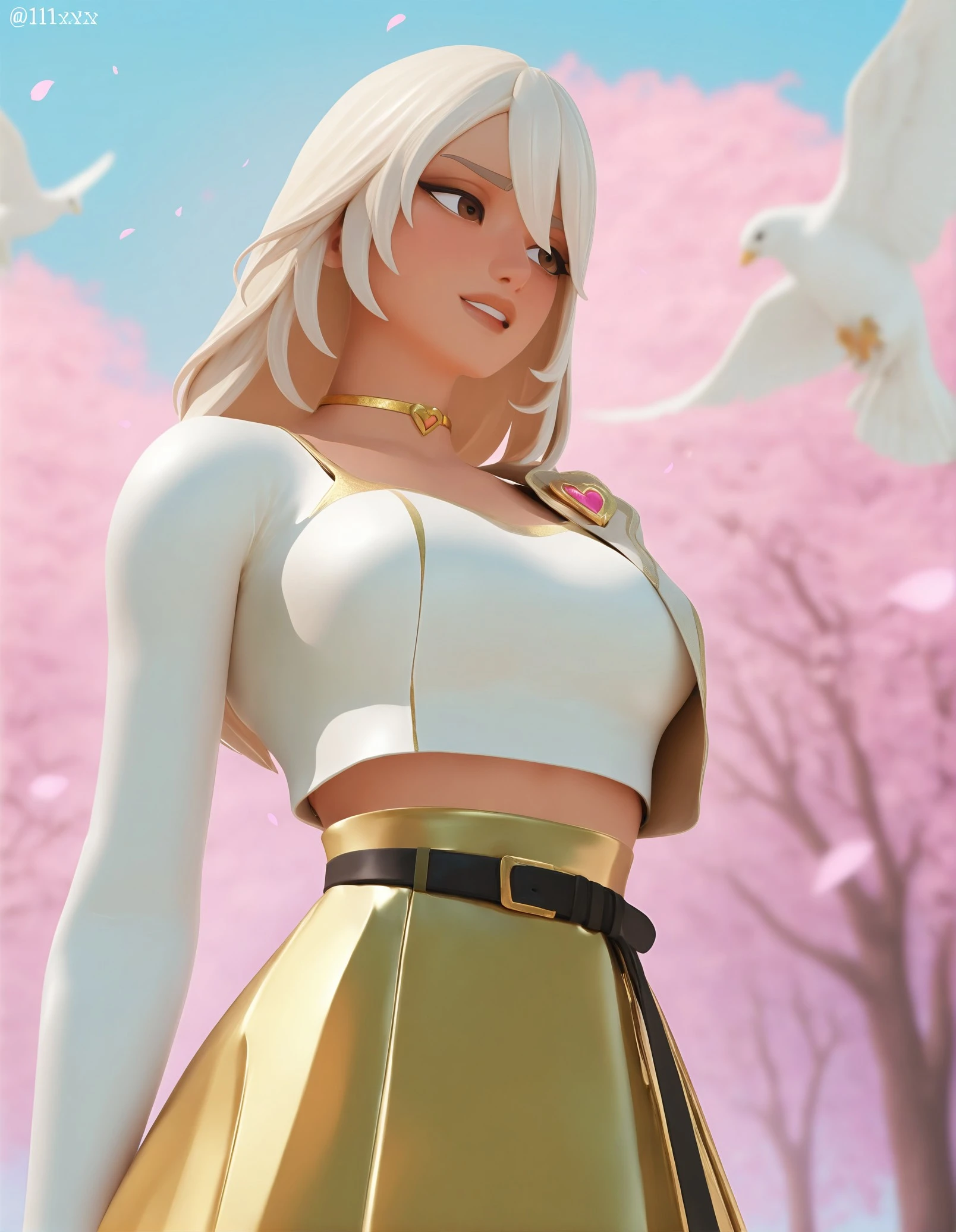 Aphrodite ( Normal + Goddess Form) Fortnite | Character Illustrious