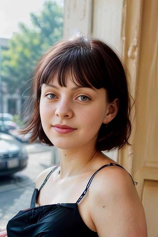 <lora:TinaTomaSD:1>, A portrait of a woman's face and shoulders, wearing modest and elegant clothing, soft, natural light, realistic skin textures, smooth bokeh