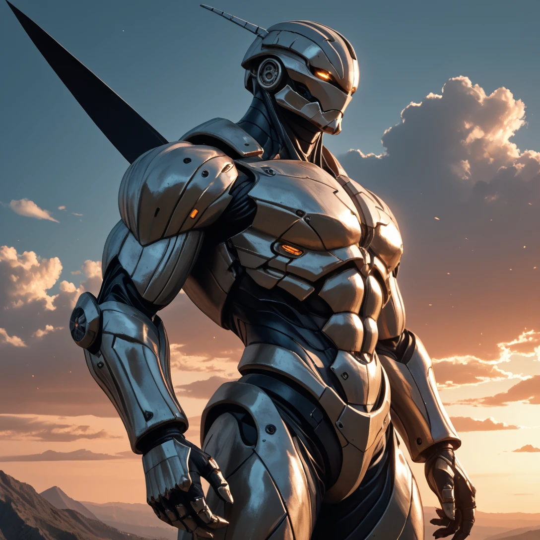 score_8, score_8_up, score_7_up, score_6_up,
masterpiece, best quality, newest, absurdres, highres, furry, perfect anatomy,
8K, In'ei, chiaroscuro, side lighting, cinematic lighting, cinematic shot, photographic realism, 8K CGI render, absurd details, masterclass CGI render, masterclass screenshot, subsurface reflections, subsurface light, subsurface light scattering, ethereal lighting, dynamic lighting, perfect composition, unreal engine, high resolution, detailed shadows, evil glow, ambient lighting, atmospheric effects, deep dark shadows, crisp, anime style, colored lines, insanely detailed, volumetric lighting, realism shading, hyper detailed, reflections, ray tracing, subsurface reflections, deep metallic colors, (vivid vibrant colors), masterclass color theory,
<lora:Locust_(Pony)_(AD):0.5> locust, exoskeleton, anthro,
exterior, masterclass background, soft detailed anime background, blue sky with highly detailed anime style clouds,
male focus, solo, locust headed, cowboy shot, dutch angle, side view, detailed insect thick armored exoskeleton,
impressive physique, peak physical condition, large shoulders, large biceps, thick thighs, thick legs, thick arms, heavily muscular, thick muscular neck, perfect proportions, protruding thick chest,
EZRealPONYXL, zPDXL, zPDXLxxx,