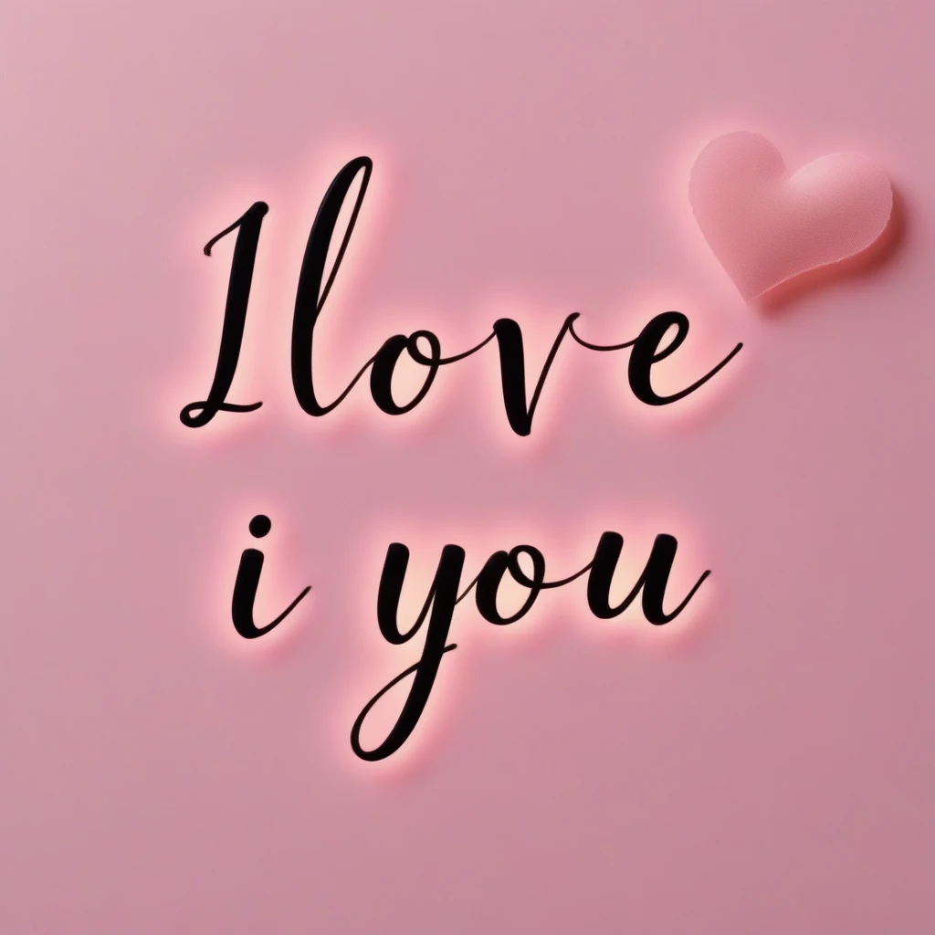 💖 Romantic Love Text & Font