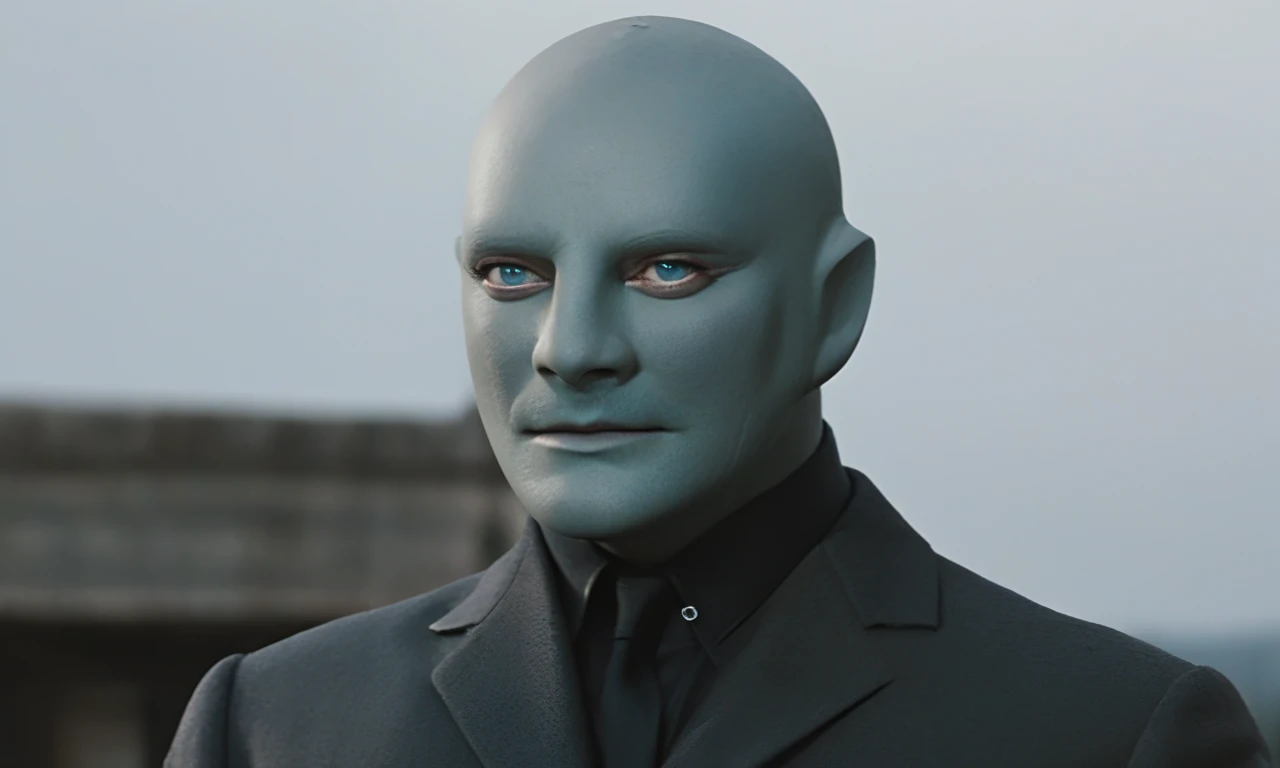 <lora:Fantomas_SDXL:0.8> fantomas, a bald hairless beardless cool manly muscular lean attractive handsome man with blue eyes, strong jawline, even pupils and smooth skin wearing gray clothes, black leather gloves and a (((blue full-head mask))), exterior, best quality, best resolution, extremely detailed, detailed face, detailed eyes, masterpiece, crisp focus, 4k, detailxl, eyedetailpxl