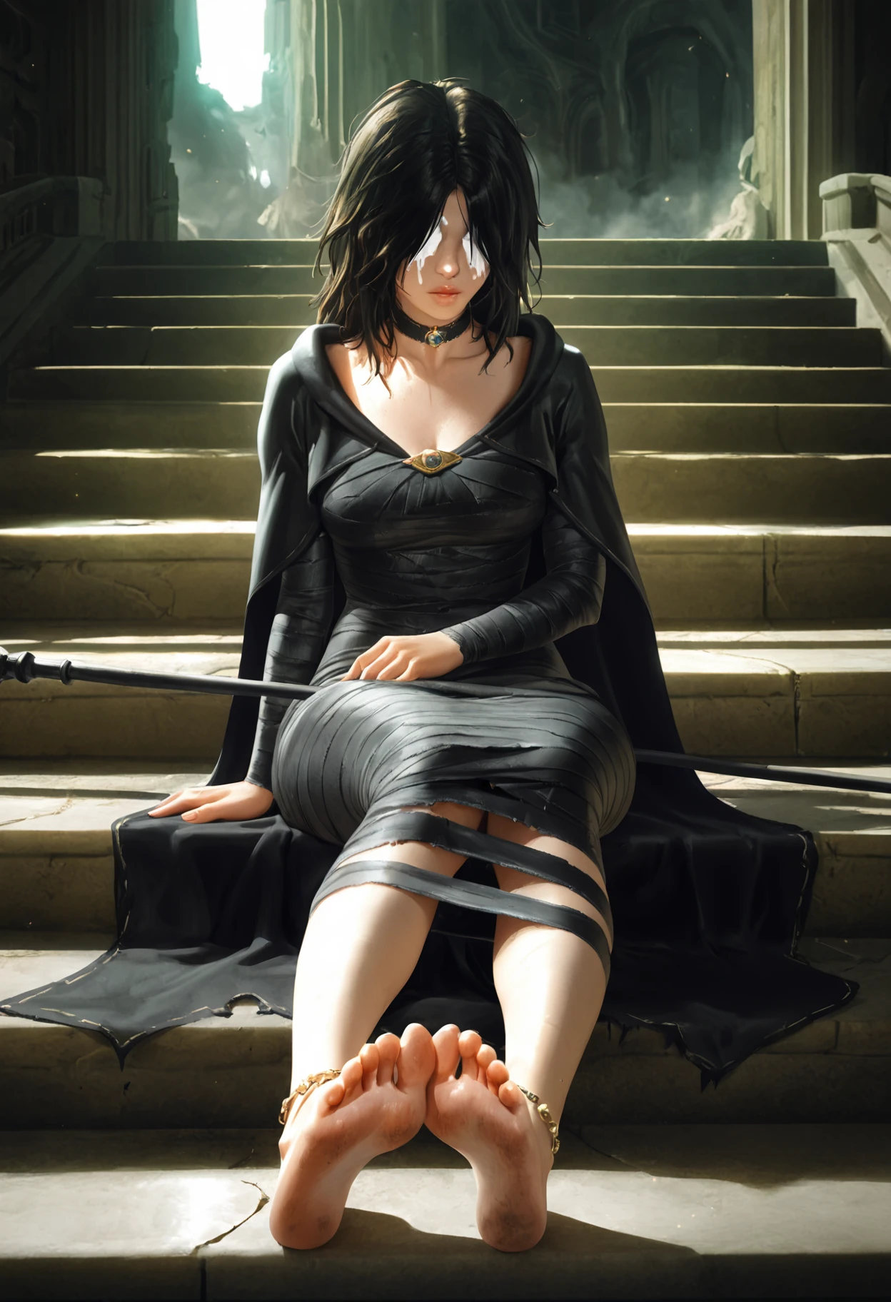 Maiden In Black from Demon's Souls illustr v0.11111
