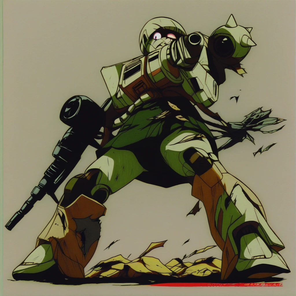 Mobile Suit Zaku II V2 c
