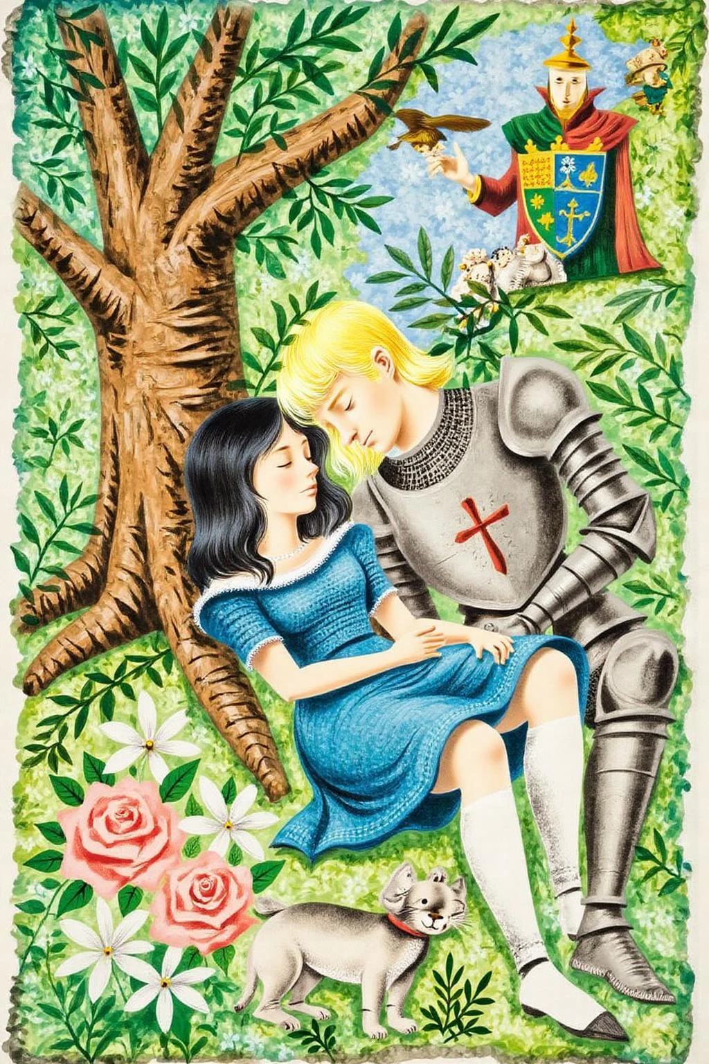 Garden Wonderland: Children's Book Illustration Style