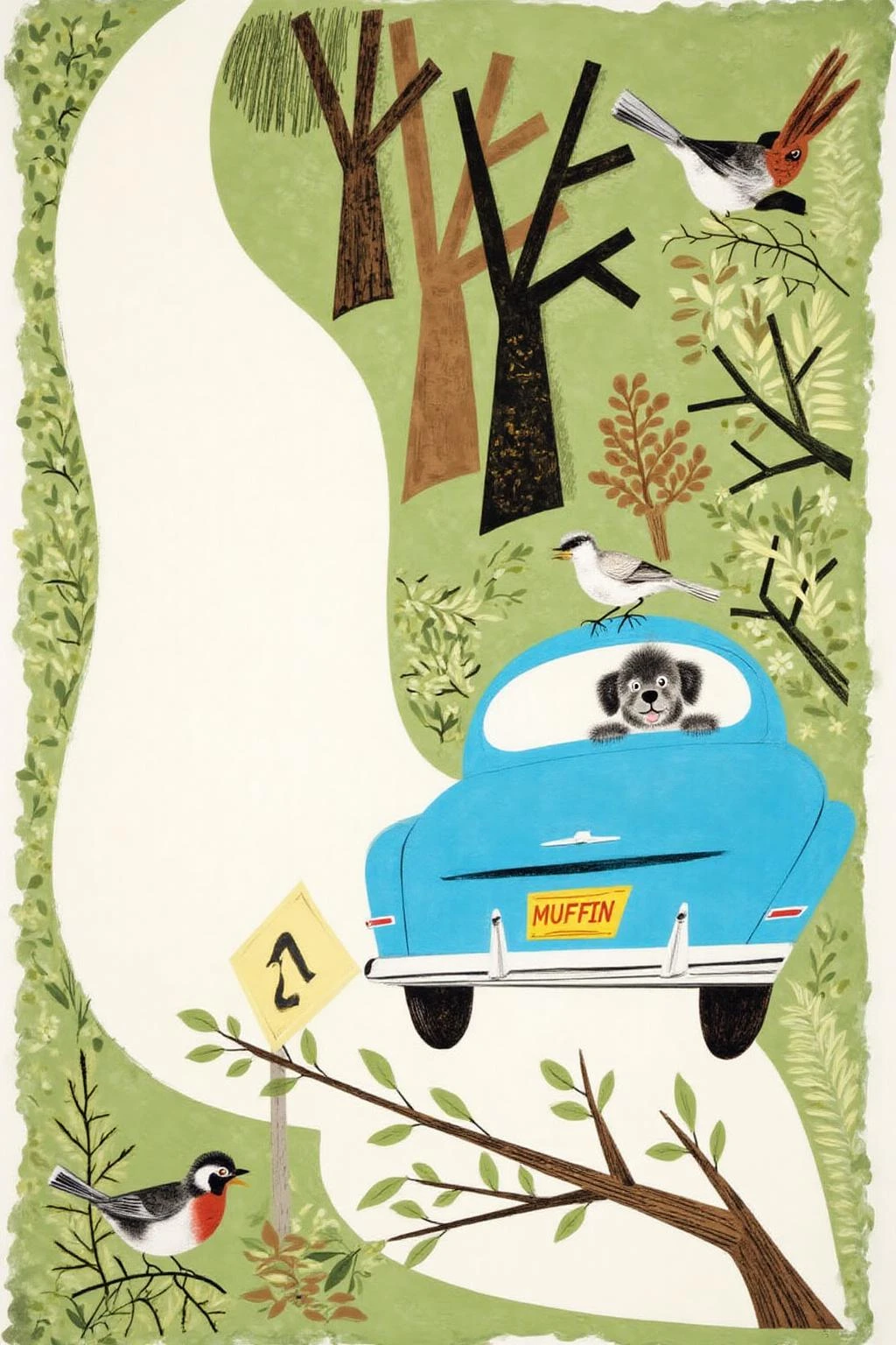 Garden Wonderland: Children's Book Illustration Style
