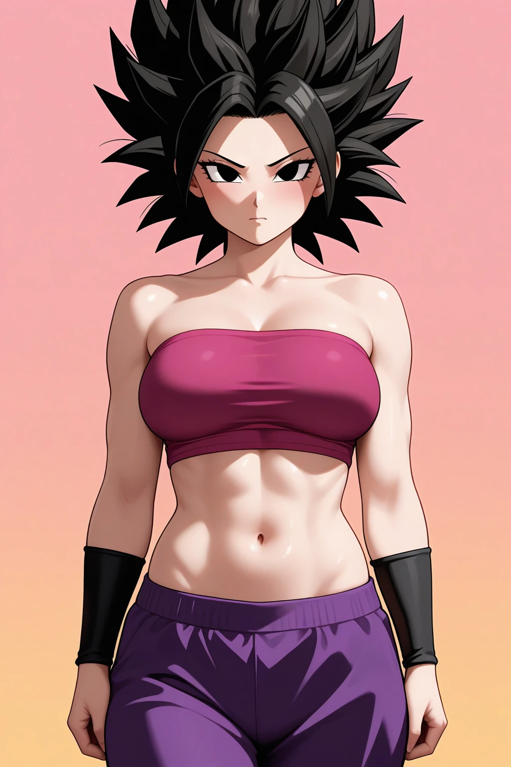 1girl, caulifla, dragon ball, masterpiece, best quality, amazing quality, very aesthetic, absurdres, ultra detailed