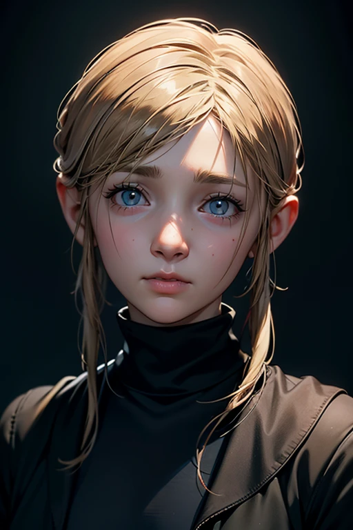 A stunning intricate full color portrait Ultra-HD, , wearing a black turtleneck, epic character composition, alessio albi, nina masic, sharp focus, natural lighting, subsurface scattering, f2, 35mm,
