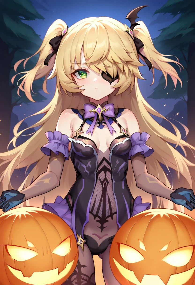 ((((Yukikaze_panettone,Full body shot,Frontal shot))),(((Her attire designed to show her crotch,Costumes that show the skin of the thighs,Her crotch is visible))),(Yukikaze_panettone,Blonde hair,Short ponytail,Fox ears,Fox tail,sexy kunoichi costume,Sleeveless,Her costume consists of purple and black,Black long gloves)+++,Solo,Standing,{{{{{{masutepiece,Anime}}}}}},((((High Detail Face)))),{{{{Best Quality}}}},{{all intricate}},Perfect composition, 8K, High quality, Sharp Focus,digital anime art,