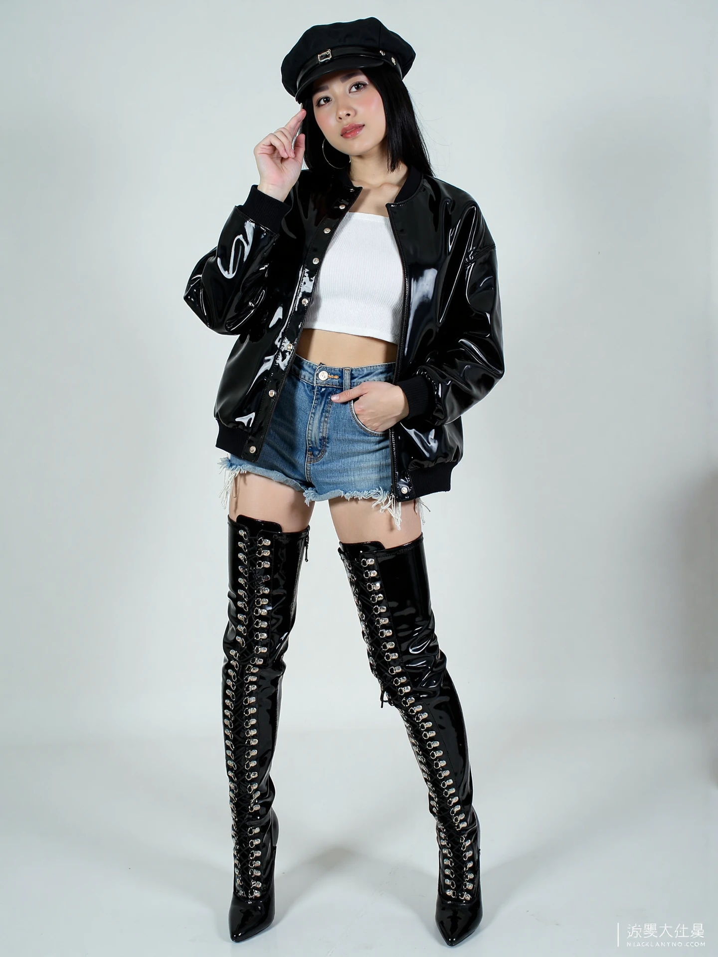 Bonding-ThighBoots绑带过膝靴