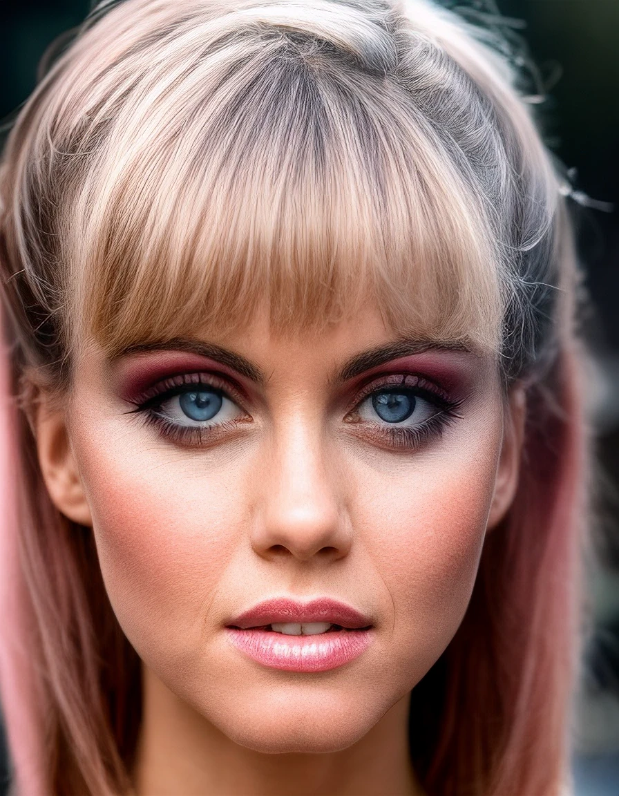 onjohn, face focus, pink lips, looking at viewer, skin details