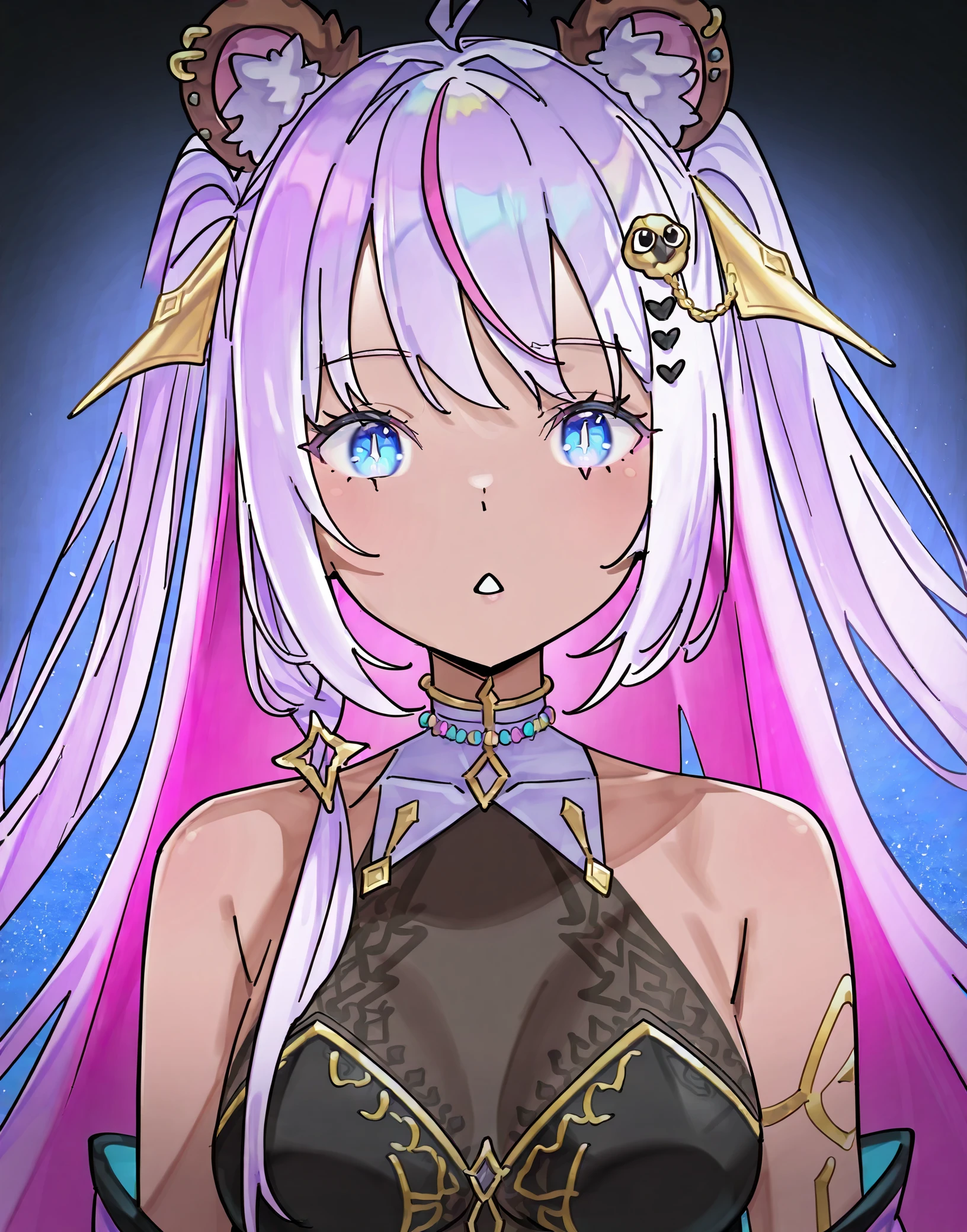 masterpiece, perfect quality, best quality, absolutely eye-catching, absurdres, highres, newest, <lora:ootsukashinichiroustyleIllustriousXL:1>, 1girl, <lora:cookieswirlcillustriousXL:1>, cookieswirlc, solo,