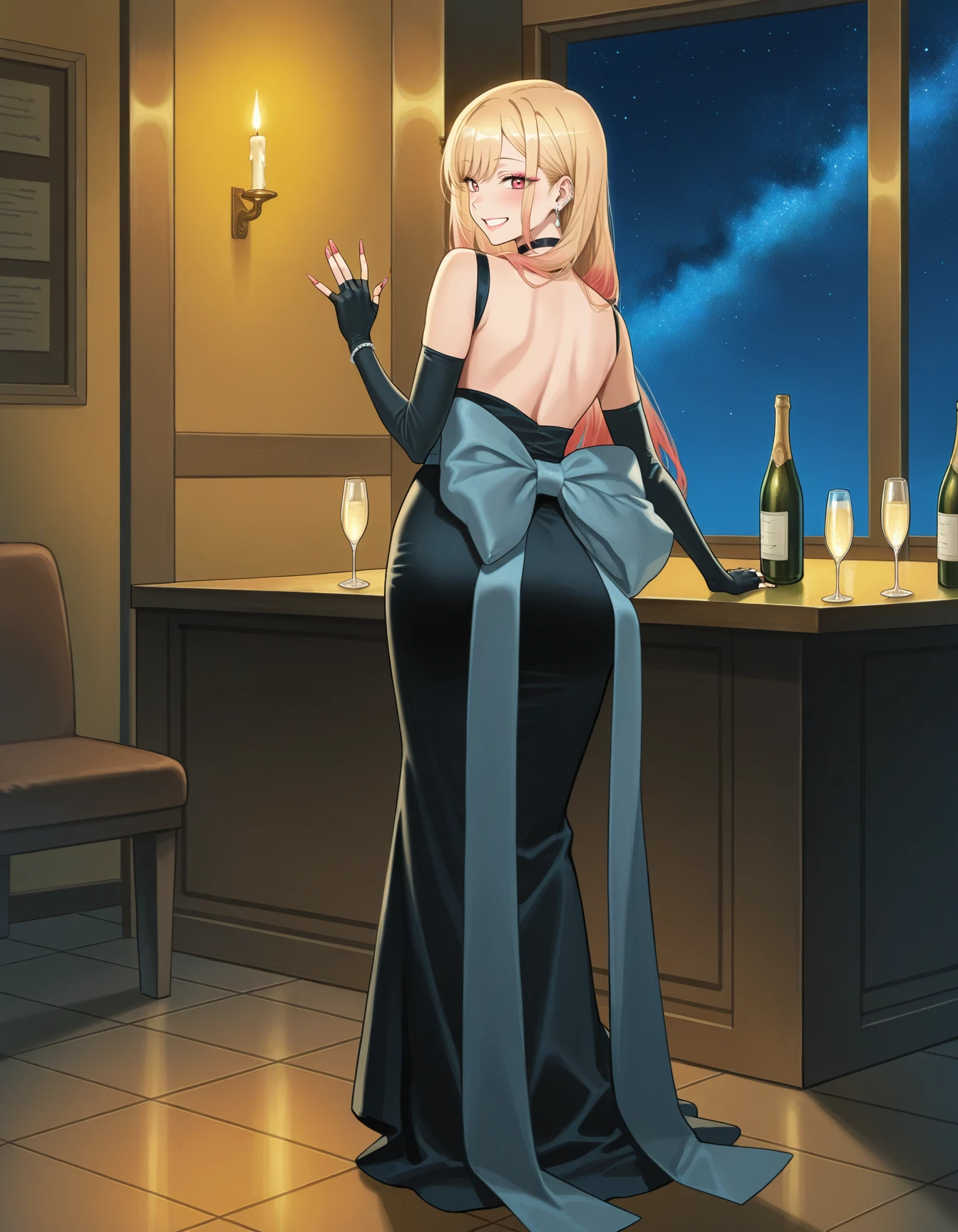 Back Bow Mermaid Dress | Temu Material Girl | IL Illustrious