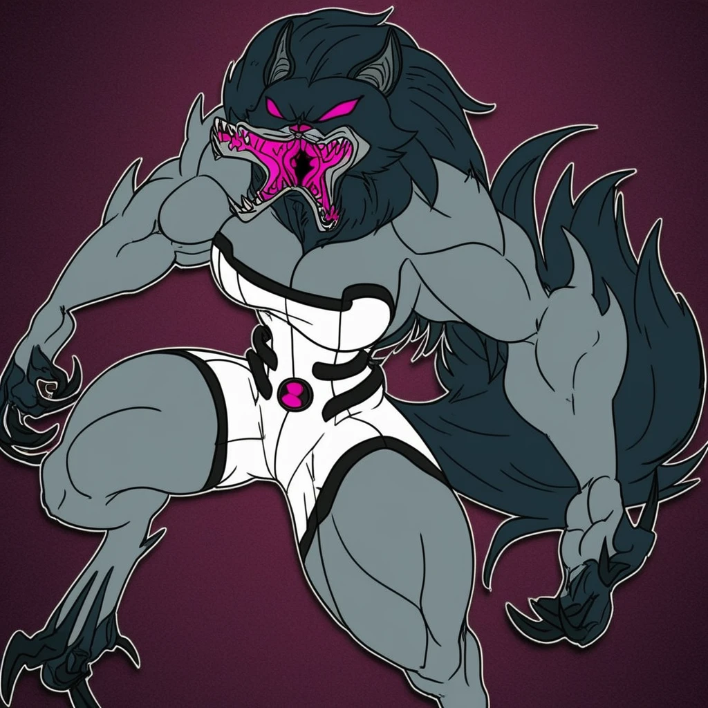 Blitzwolfer - Benwolf / Loboan chaquetrix (Ben 10) V1