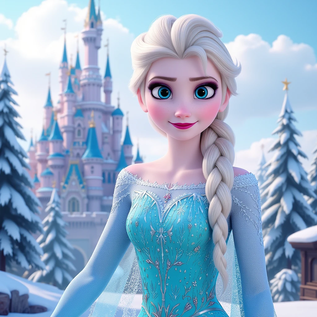 Elsa from Frozen Flux LoRA