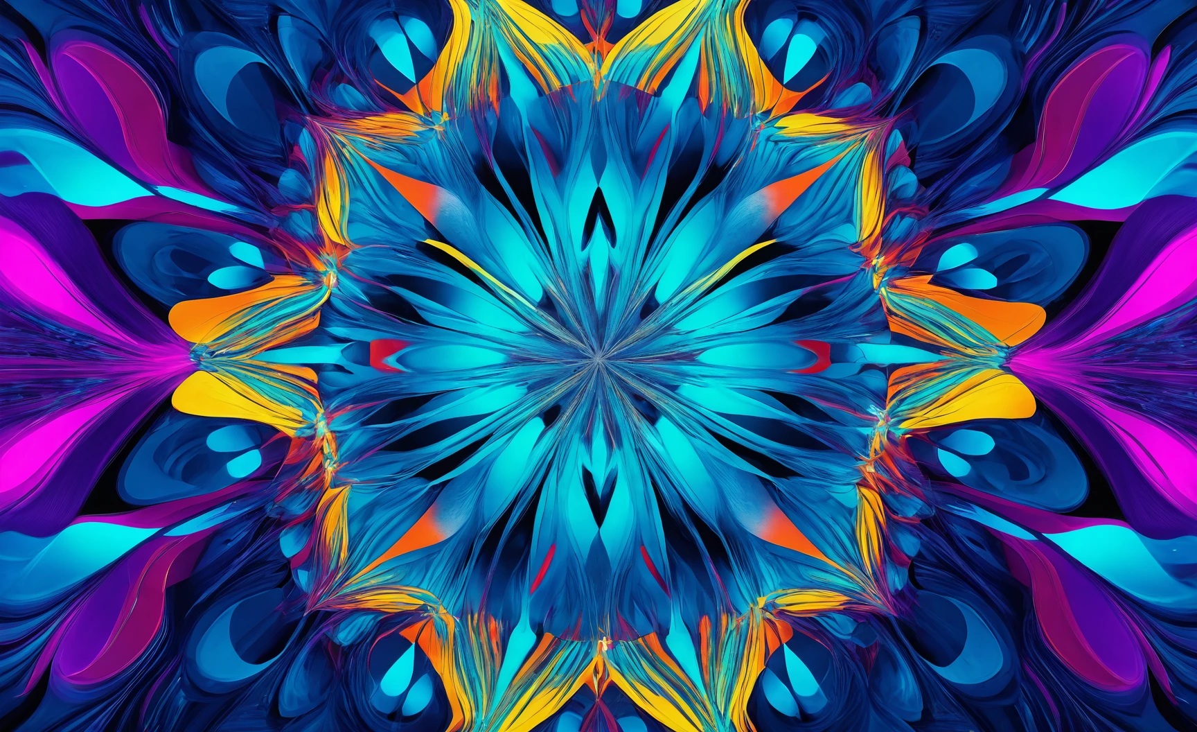 Abstract style score_9,score_8_up,score_7_up, .,, <lora:a1bs2trac1t:1>,a1bs2trac1t,generative art,raytraced image,glowing,scenery,3d render,color field,ambient occlusion render,geometric abstract art,abstract painting,computer graphics,abstract art,fractals,, Fluorescent: Neon, bright, luminous . Non-representational, colors and shapes, expression of feelings, imaginative, highly detailed