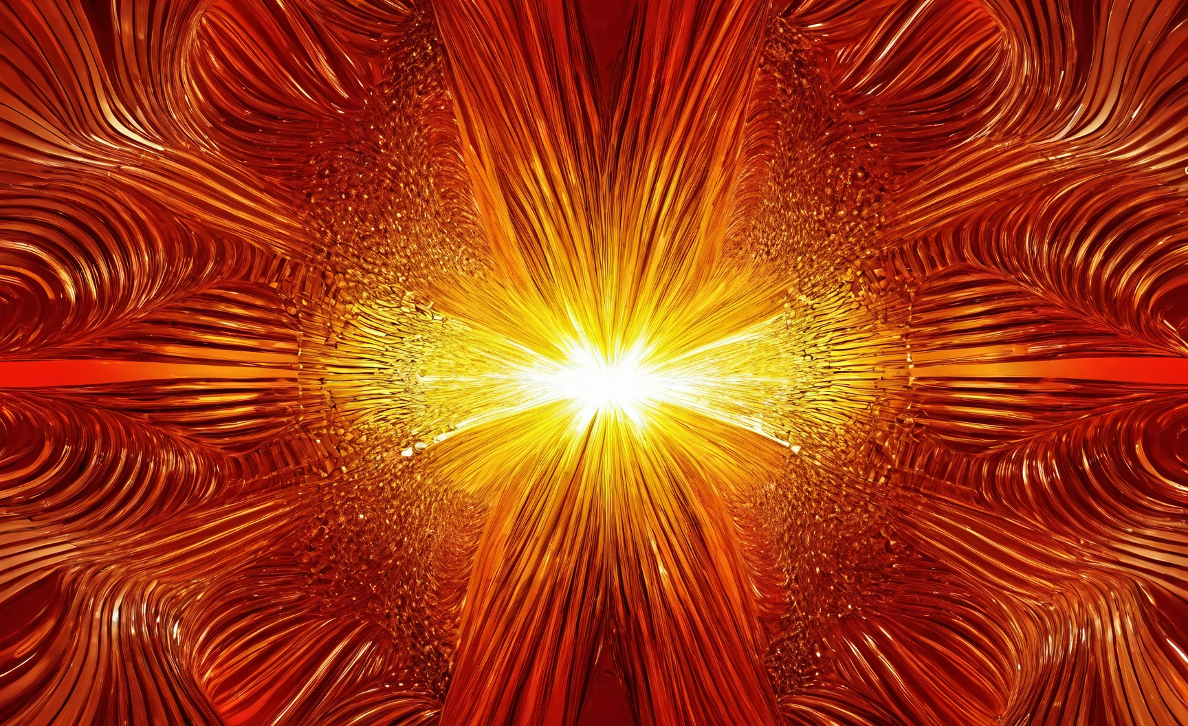 Abstract style score_9,score_8_up,score_7_up, .,, <lora:a1bs2trac1t:1>,a1bs2trac1t,generative art,raytraced image,glowing,scenery,3d render,color field,ambient occlusion render,geometric abstract art,abstract painting,computer graphics,abstract art,fractals,, Energy: Red, orange, yellow . Non-representational, colors and shapes, expression of feelings, imaginative, highly detailed