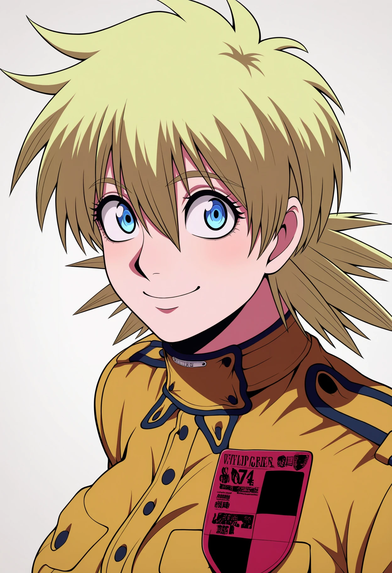best quality, amazing quality, very aesthetic, absurdres,
BREAK
1girl, seras victoria, blonde hair, blue eyes, military uniform,
smile, looking at viewer, upper body, simple background, white background, <lora:SerasVictoriaNoobXL_byKonan:1>