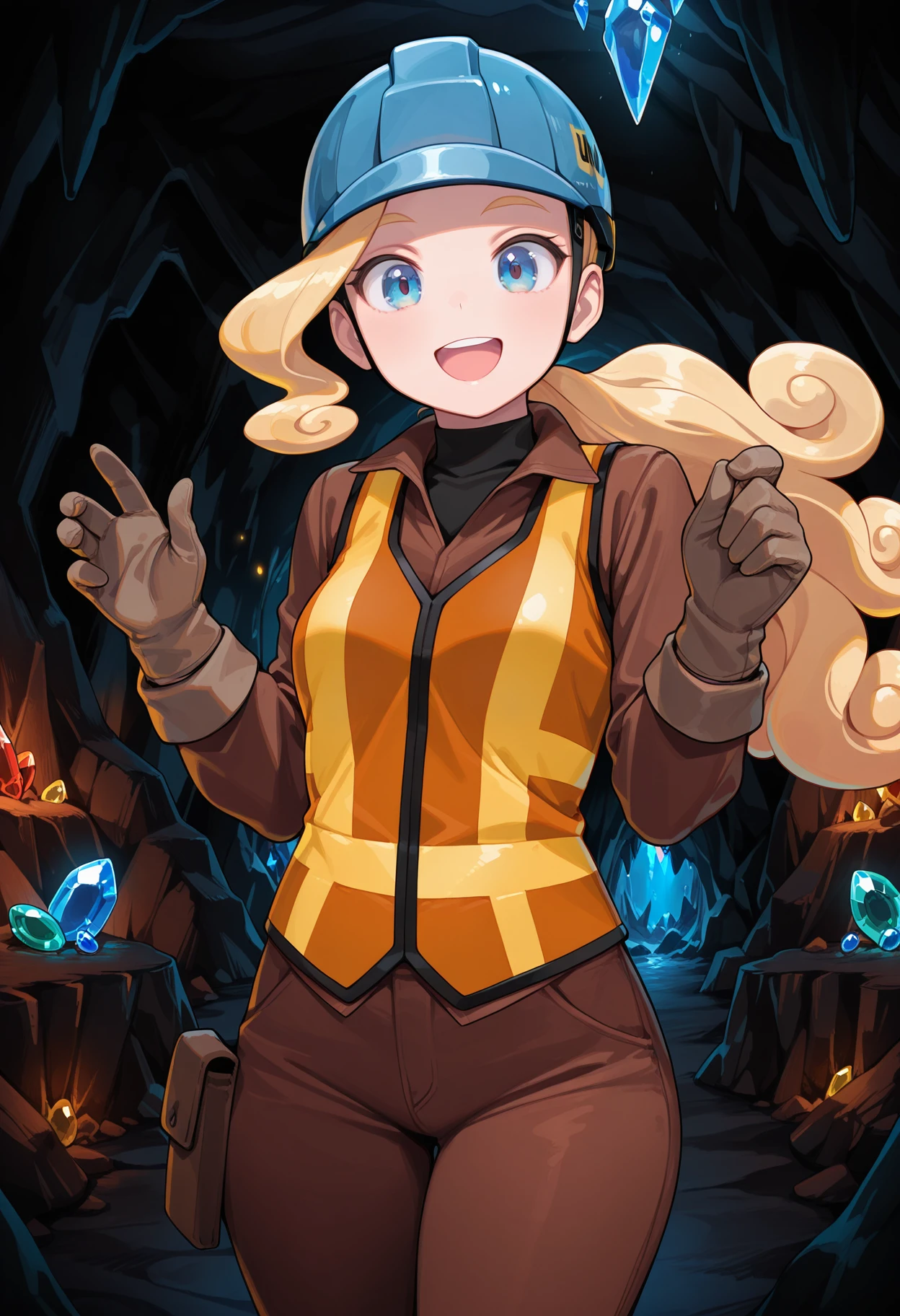[Character] Worker (Female) - Pokemon Sword and Shield Illustrious