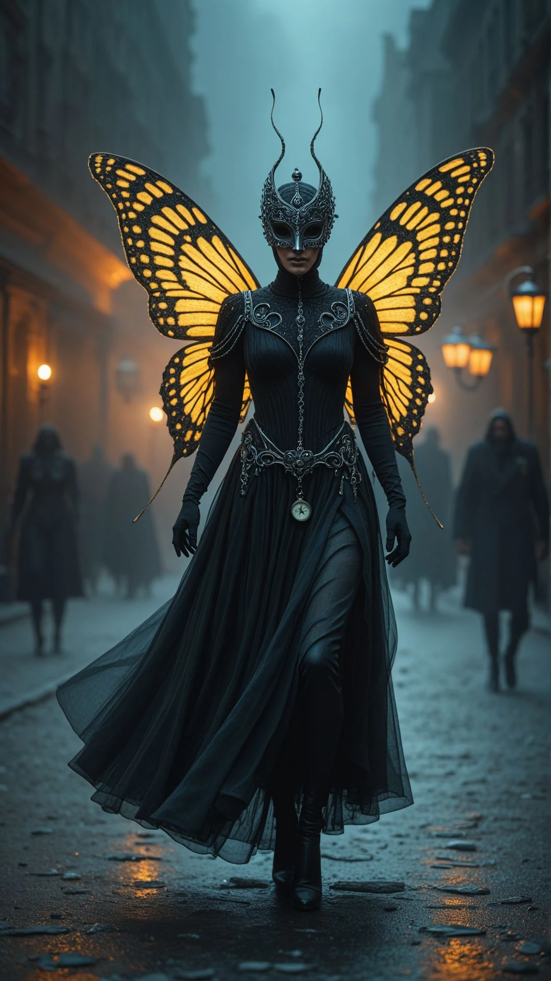 full body length,Magical plant ghost of dead flower, ghost flower,carismatic，Incredible，terror
,extremely detailed,intricate details,eyes extremely detailed, high detailed eyes,16k resolution, realistic humid skin,extremely intricate details,Epic Realistic,face anatomically correct,Ultra HD,HDR, natural skin textures, hyper realism,realistic skin texture, hyper detailed,extremely Realism,Ultra Detailed,body logically correct,full body length shot,beggar graphite Manganite sparas, wants eat,survival in criminal city of future,Cinematic,soft colors, Technicolor,natural skin textures, hyper realism, hyper detailed,Extremely detailed,High contrast,Masterpiece,Realistic,Ultra Detailed, intricate details,realistic humid leather,extremly intricate,Epic Realistic, cinematic style,irina yermolova,high contrast,hdr,extremely detailed, [deep night landscape],masterpiece,intricate details,faded,eyes extremely detailed, high detailed eyes,16k resolution,RAW,retina, Nikon Z9,China,Songbird,orc,,tkt style, Pisces, pointed ears，perfect, ginger，transition between two art styles, Ink painting to photorealism, Double contact, X-ray, Creative, vivid light, masterpiece, fantasy, Abstract, Surrealism, super detailed, high resolution, stop:35,(((creature with a spectral and ghostly appearance)). Her skin is pale, almost translucent.wears dark, torn clothes that float around him, as if permeated by an aura of mourning. Its appearance is complemented by details such symbols of gothic elements, further emphasizing its dark air. is  haunted and tormented entity,pixar movie still, The buildings in this ethereal city are adorned with intricate details and exude an aura of mystery. Above the cityscape, lend an enchanting touch to the scene. steampunk. The intricate mechanics create a sense of wonder and fascination, as if stepping into a dreamlike realism,Marta Bevacqua, ais-sinisterz, a derelict circus in the middle of a swamp, remnants of colorful tents, a silent carousel with spectral horse

