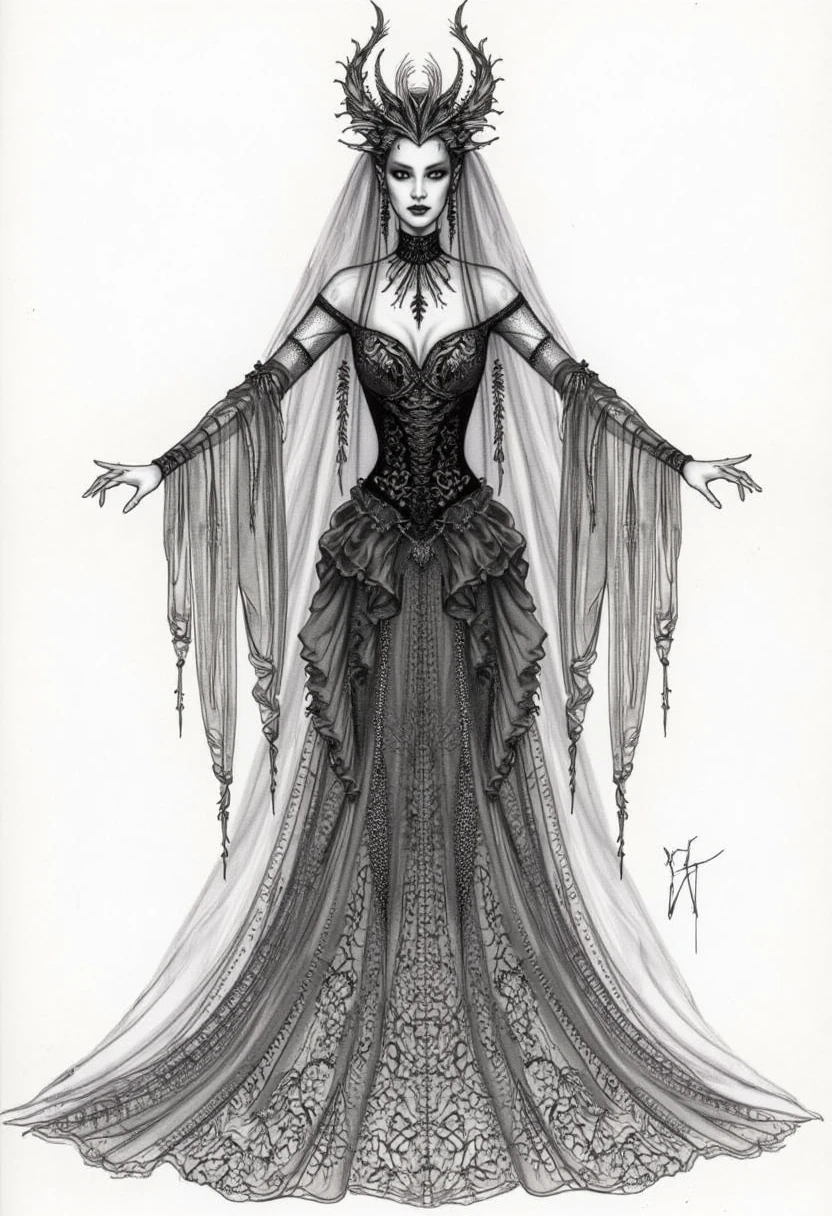 Fashion Sketches v1.0 Flux
