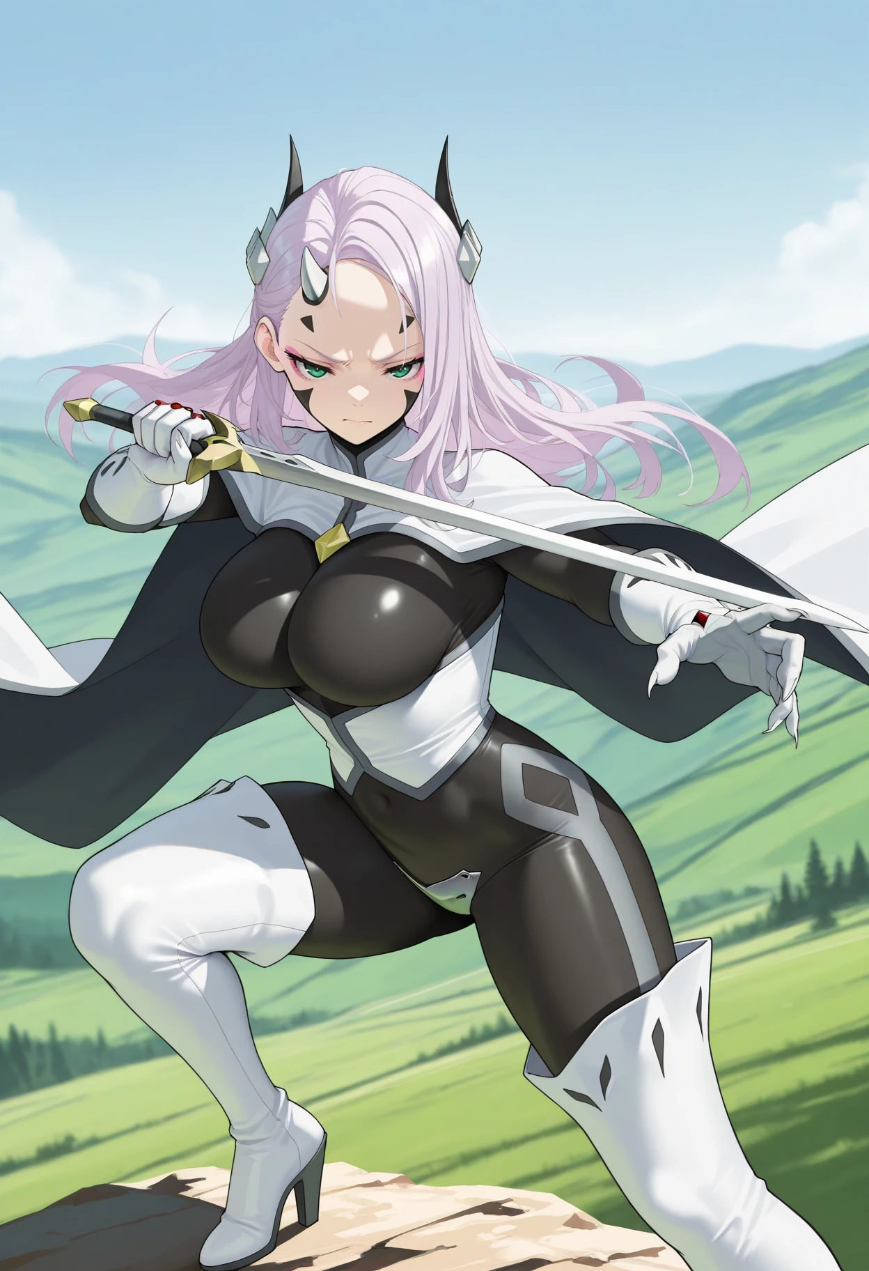 Naon Yuno/湯野 波音 (Chained Soldier) [Illustrious]