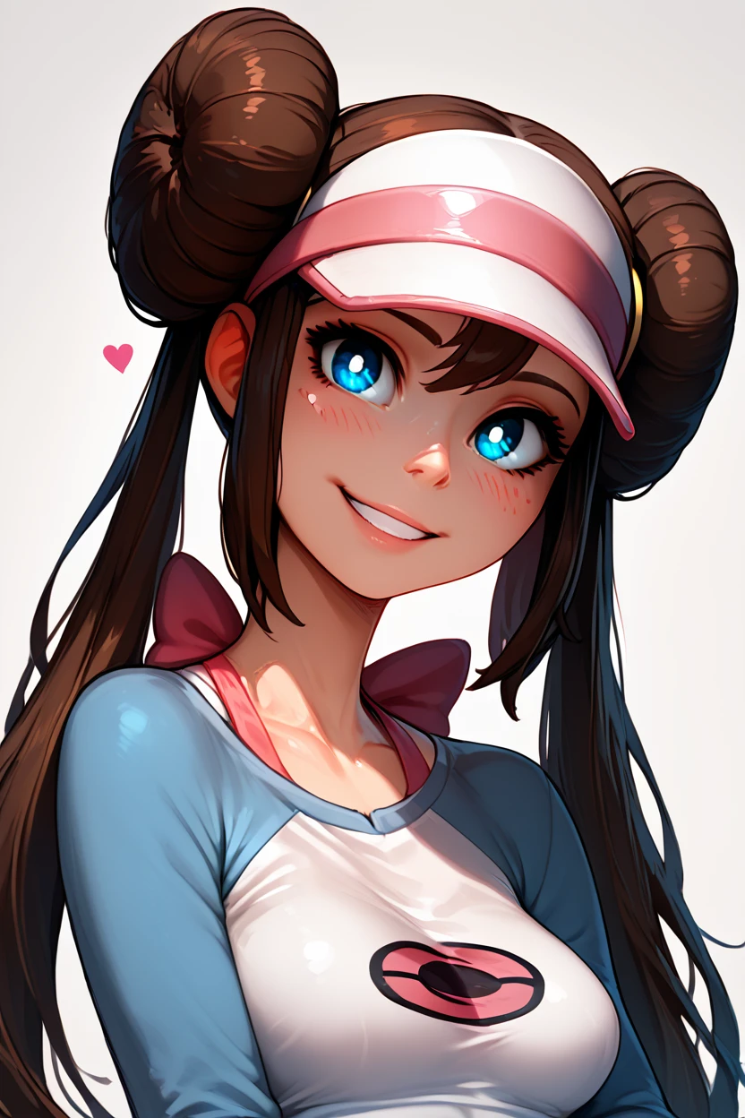score_9, score_8_up, score_8, medium breasts, (curvy), cute, eyelashes, BREAK, , BREAK, zzRosa, hair bun, blue eyes, twintails, visor cap, pantyhose, raglan sleeves, yellow shorts, shirt, pink bow, wristwatch, <lora:RosaP1:0.8>,, <lora:IncaseStyle_PDXL:1.0>, , BREAK, smile, looking at viewer, cowboy shot, embedding:zPDXL, Expressiveh, <lora:SDXLFaeTastic2400:0.5>, <lora:Expressive_H-000001:0.4>,