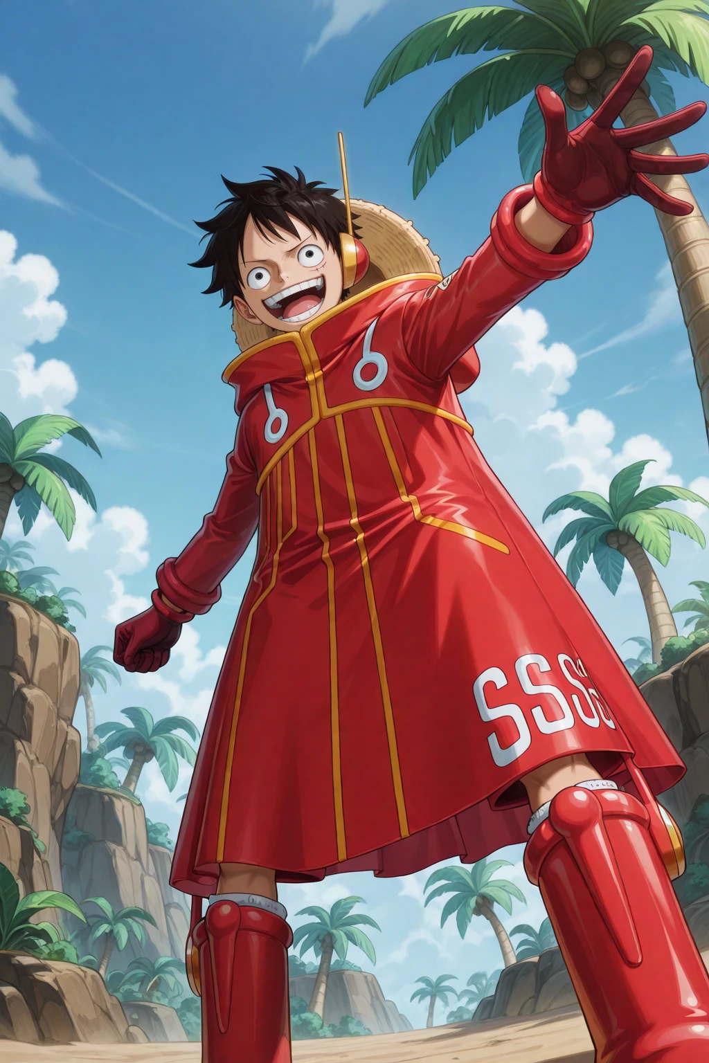 Monkey D. Luffy (Multiple Outfits) - One Piece - (Pony) / (Illustrious) [Commission] V1