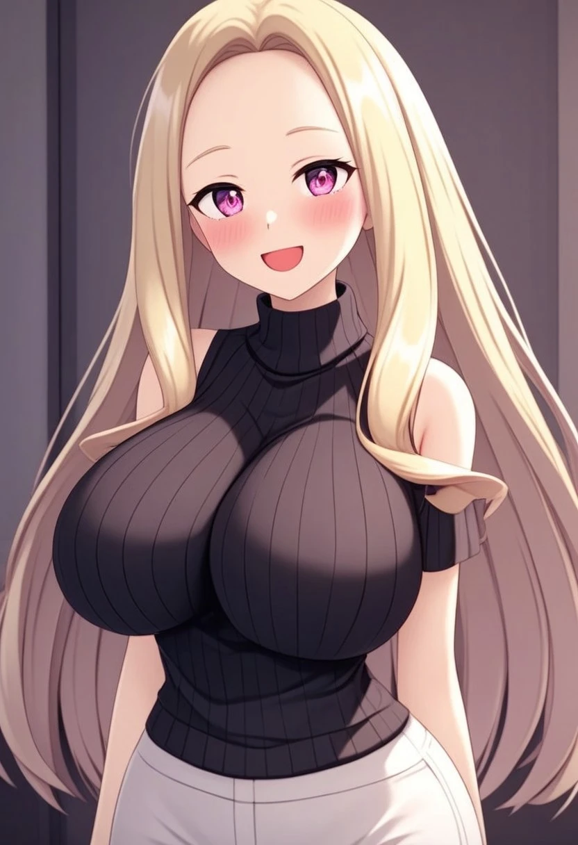 high resolution, very detailed anime, Tsunade Senju, 1 girl, ((bimbo))), long and blond hair, swollen lips, thick lips, Wide hips, thick thighs, huge ass, cara sexy, unimpressed face , huge huge natural breasts, mature woman, Prepared woman, soft breasts, sagging and thick breasts, areola, lumpy breasts, pink micro bikini, revealing neckline, huge nipples, Pool,hard nipples,giant breasts,
