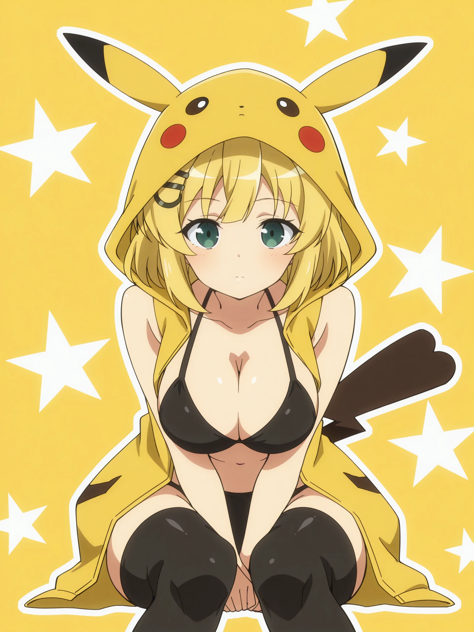 Pikachu Gijinka (Cosplay)(Pony/IL) Pony