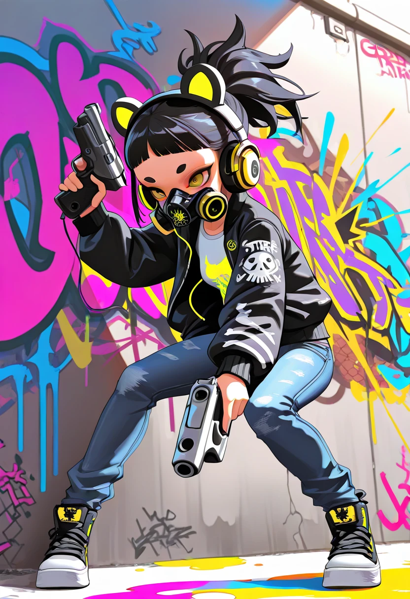 Vibrant 90s Graffiti ILL LoRA Version V1