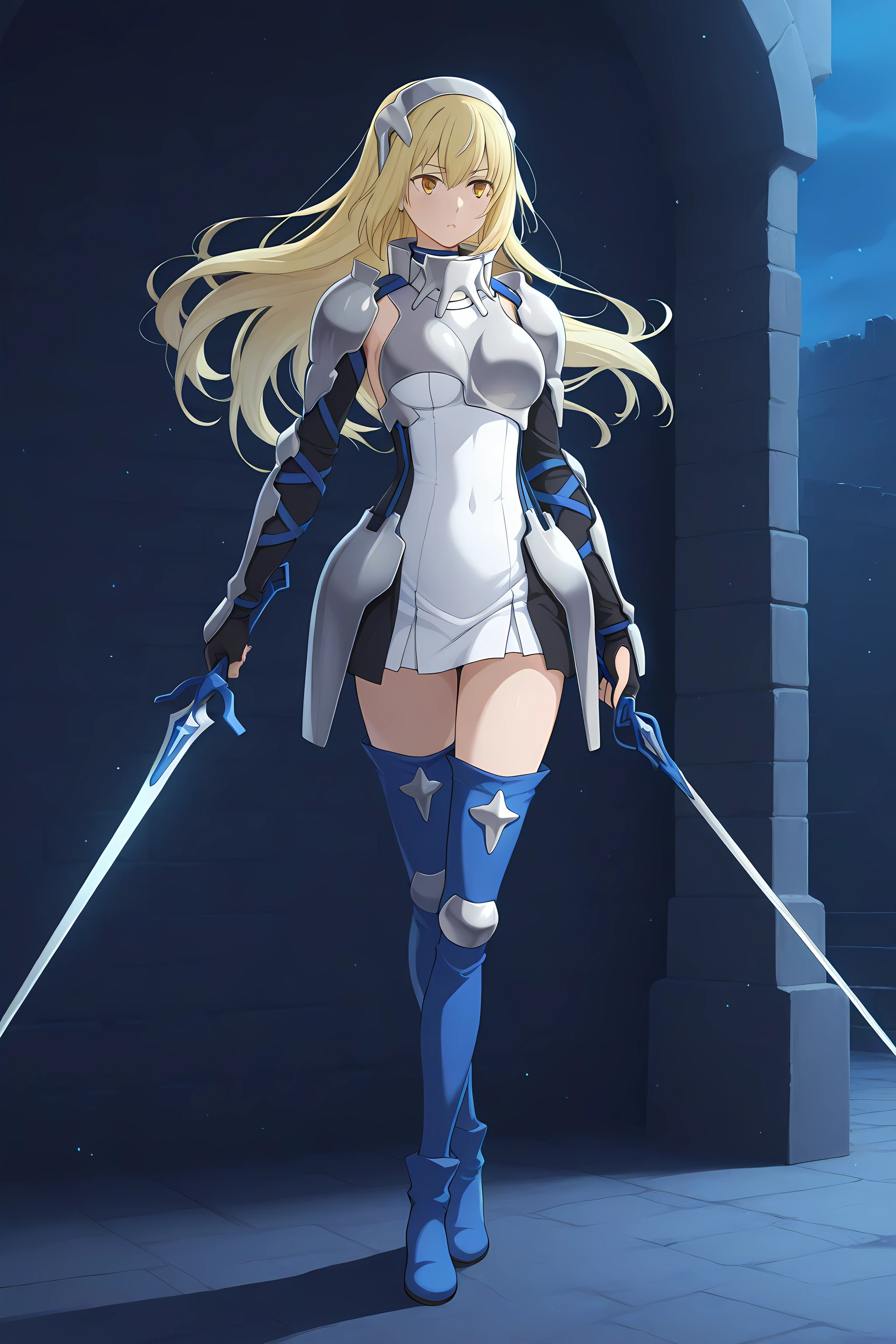 um close up de uma pessoa segurando uma espada em uma sala, Artoria Pendragon, Asuna Yuuki, estilo anime como destino/noite de estadia, esgrimista de anime, Menina da armadura, asuna, São Paulo, deusa anime, female action anime girl, vestido com armadura leve, segurando uma espada em seu ombro, she is holding a sword, usando armadura brilhante