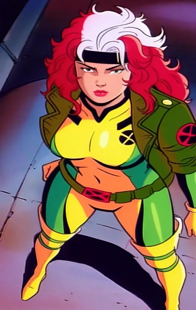 "0" :"masterpiece, best quality,r0gu3, 1girl, long hair, gloves, jacket, red hair, lips, makeup, headband, lipstick, yellow bodysuit,looking at viewer,(shinny skin,standing from above)",
"6" :"masterpiece, best quality,r0gu3, 1girl, long hair, gloves, jacket, red hair, lips, makeup, headband, lipstick, yellow bodysuit,looking at viewer,(shinny skin,kneeling from above)",
"12" :"masterpiece, best quality,r0gu3, 1girl, long hair, gloves, jacket, red hair, lips, makeup, headband, lipstick, yellow bodysuit,looking at viewer,(shinny skin,laying)",
"18" :"masterpiece, best quality,r0gu3, 1girl, long hair, gloves, jacket, red hair, lips, makeup, headband, lipstick, yellow bodysuit,looking at viewer,(shinny skin,on all fours)",
"24" :"masterpiece, best quality,r0gu3, 1girl, long hair, gloves, jacket, red hair, lips, makeup, headband, lipstick, yellow bodysuit,looking at viewer,(shinny skin,on all fours,ass view)",
"30" :"masterpiece, best quality,r0gu3, 1girl, long hair, gloves, jacket, red hair, lips, makeup, headband, lipstick, yellow bodysuit,looking at viewer,(shinny skin,torso forward ass up,front view,ass view)",
"36" :"masterpiece, best quality,r0gu3, 1girl, long hair, gloves, jacket, red hair, lips, makeup, headband, lipstick, yellow bodysuit,looking at viewer,(shinny skin,bent over,ass view,ass focus)",
"42" :"masterpiece, best quality,r0gu3, 1girl, long hair, gloves, jacket, red hair, lips, makeup, headband, lipstick, yellow bodysuit,looking at viewer,(shinny skin,squatting,legs spread,hands over hand)",