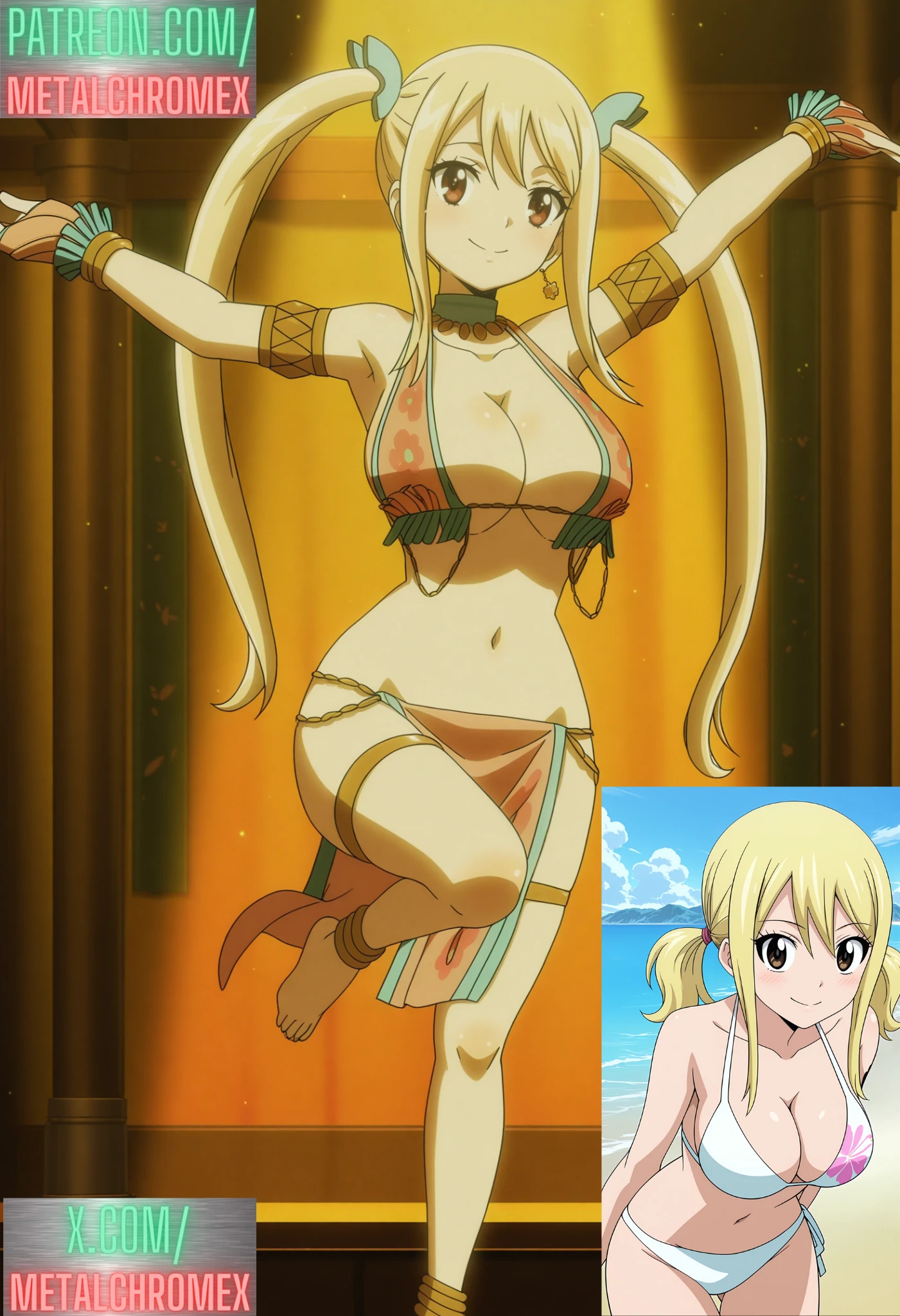 Lucy Heartfilia (Fairy Tail) - 18 tagged outfits! V1