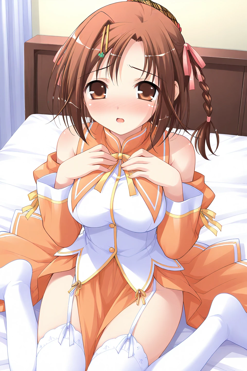 big breasts、Nipples、background(Hotel)、semen(dripping from pussy、spread on the floor)、condom(Scattered on the floor)、Dildo(Sucking with pussy)、Pink Heart)、Masturbation、Lie、Close your knees、high resolution、yukata、Double Peace Sign